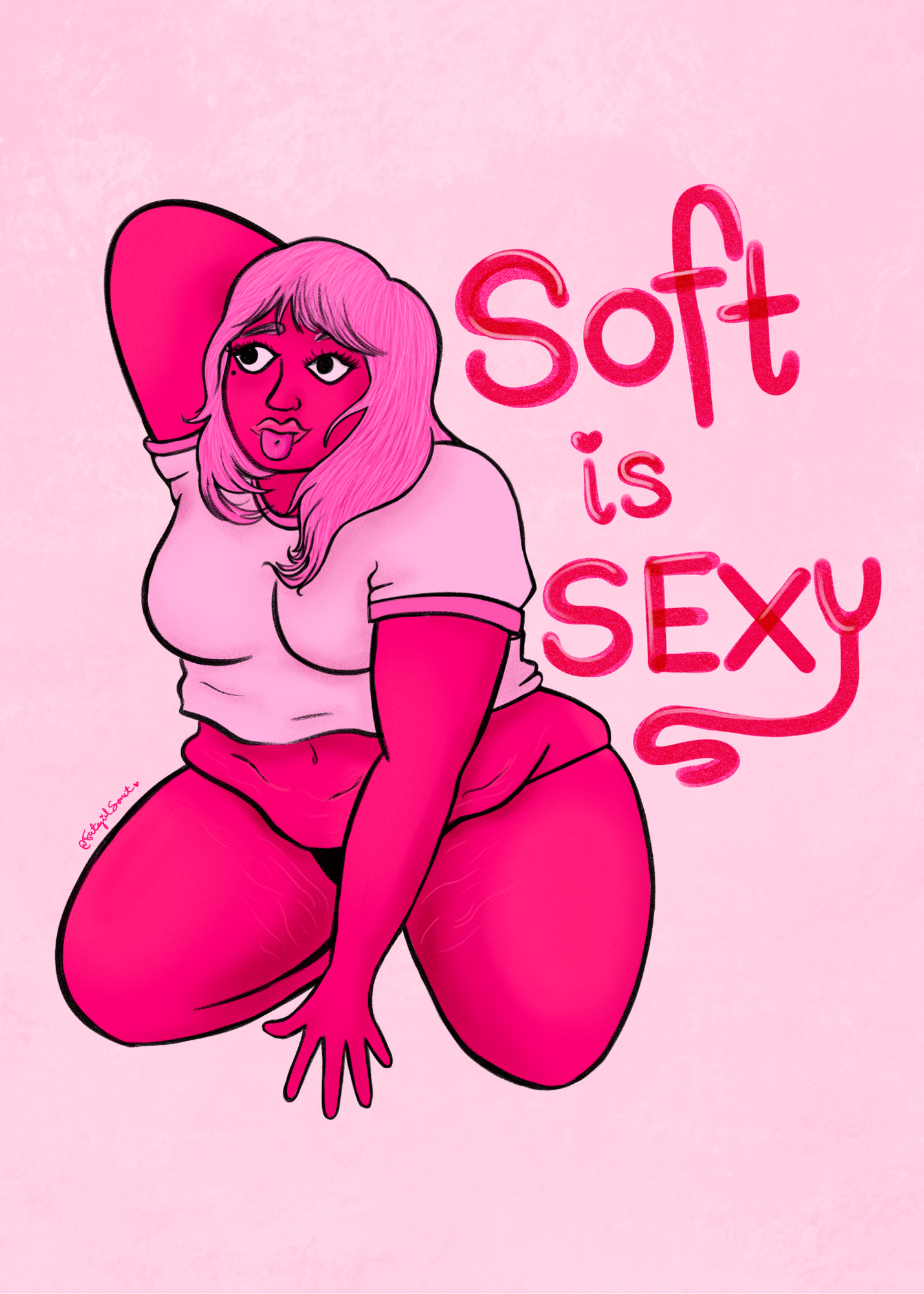 Soft Is Sexy Print