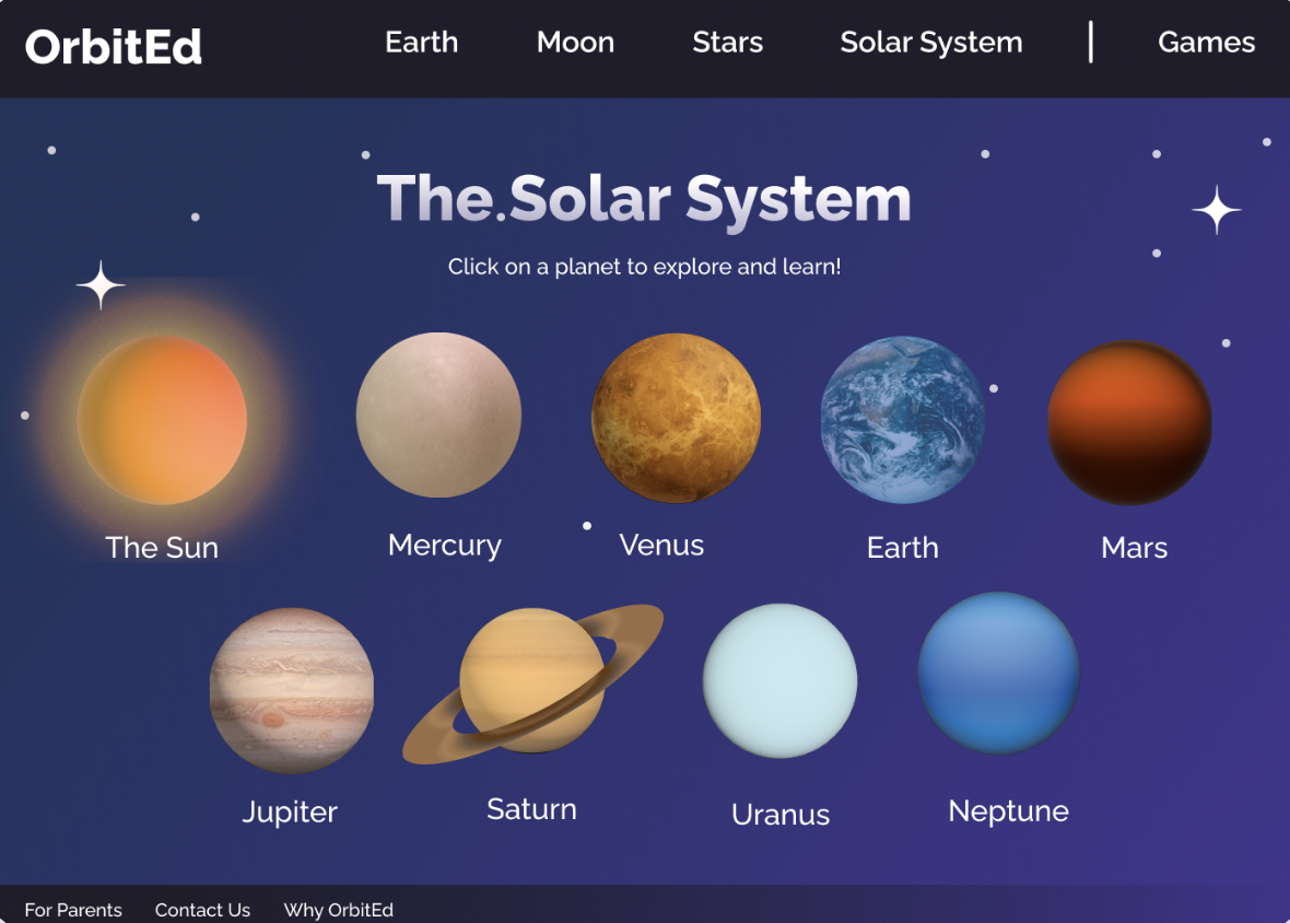OrbitEd - My First Hackathon