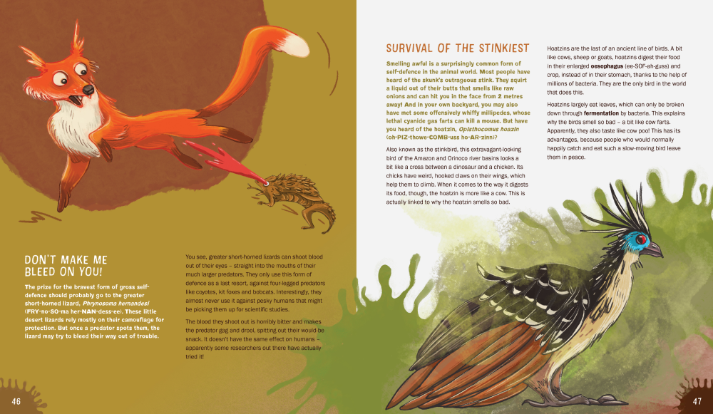 Poo spew gross things animals do_Rachel tribout_09.webp