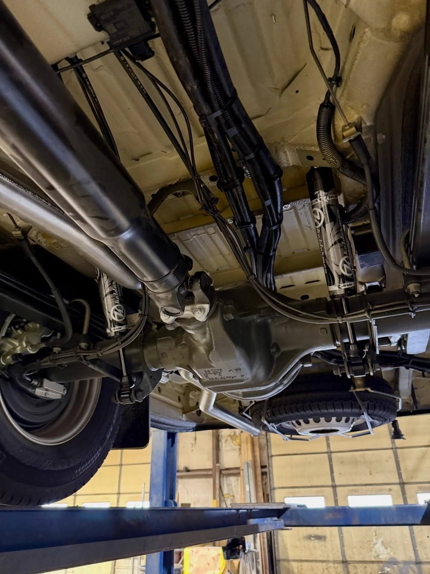 Luxury isn&rsquo;t just what you see &mdash; it&rsquo;s how it rides.

Upgraded rear shocks underneath this custom Mercedes-Benz Sprinter for a smoother, more controlled drive without overspending.

Less bounce. More comfort. Better experience.

Read