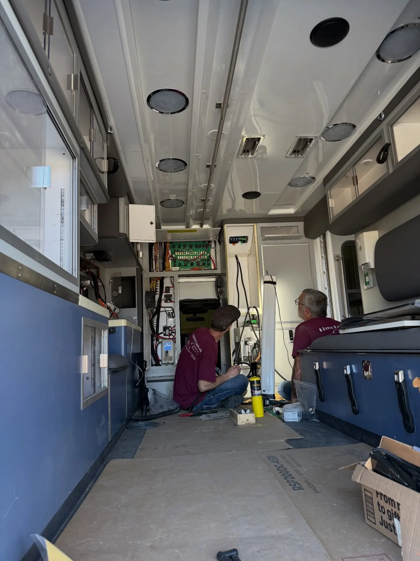Most people think ambulances just show up ready to go&hellip; they don&rsquo;t see this part.

Every wire, every panel, every detail&mdash;dialed in by hand so it performs when it matters most.

This one&rsquo;s almost back on the road. If your fleet