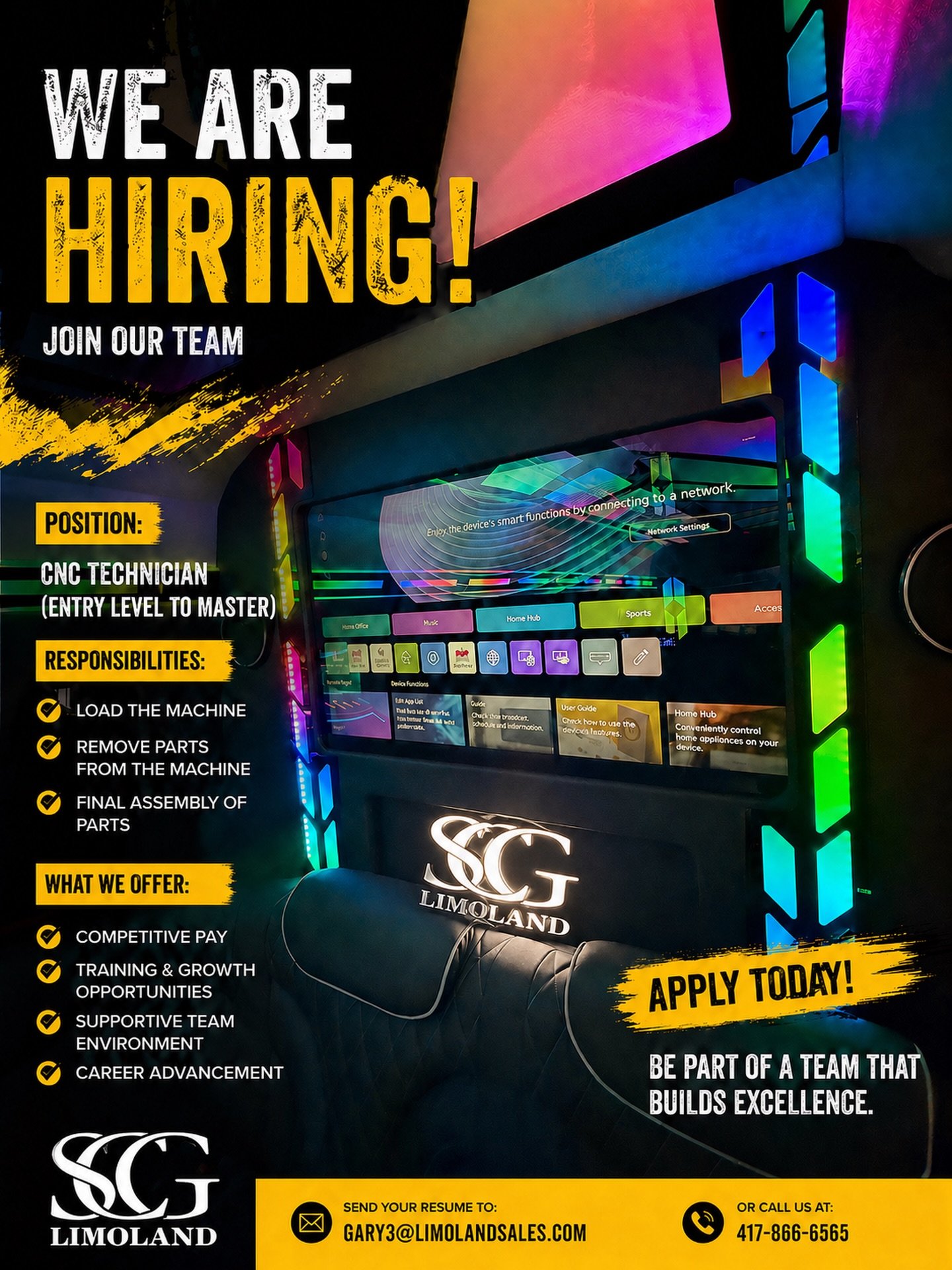 We&rsquo;re hiring.
Entry level to CNC Master 

If you can show up, learn fast, and take pride in what you build&mdash;we&rsquo;ll teach you the rest.

DM us or call 417-866-6565.

#NowHiring #CNCTech #ShopLife #ManufacturingJobs #SkilledTrades Sprin