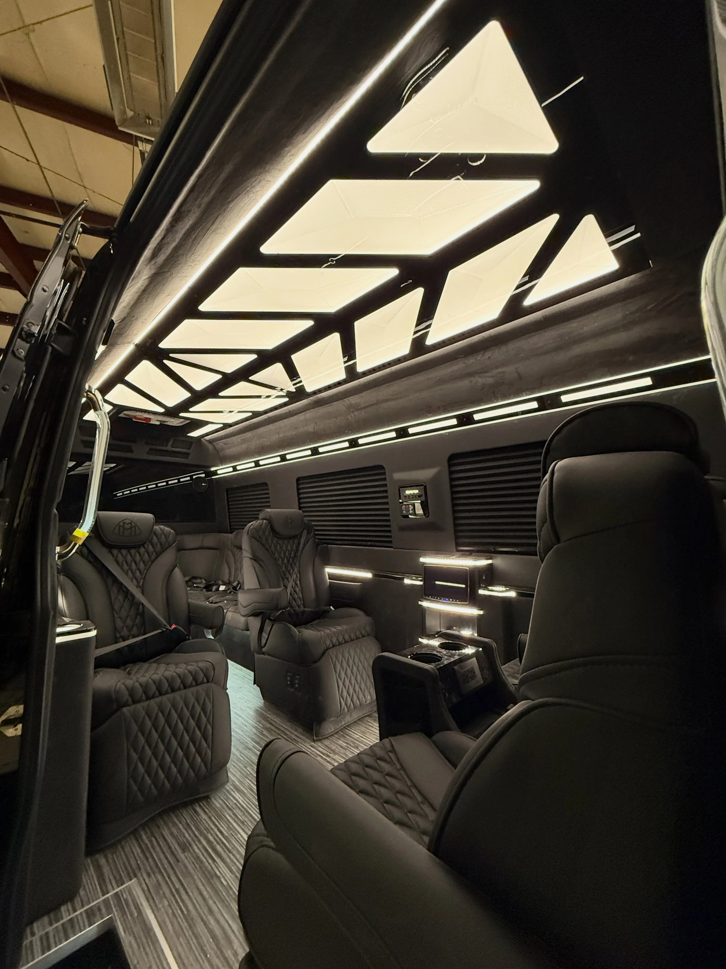Don&rsquo;t wait months for a build.

This custom CEO Sprinter is nearly complete and available now through one of our dealer partners. Executive comfort, premium craftsmanship, and immediate availability.

Once it&rsquo;s gone, the next one is back 