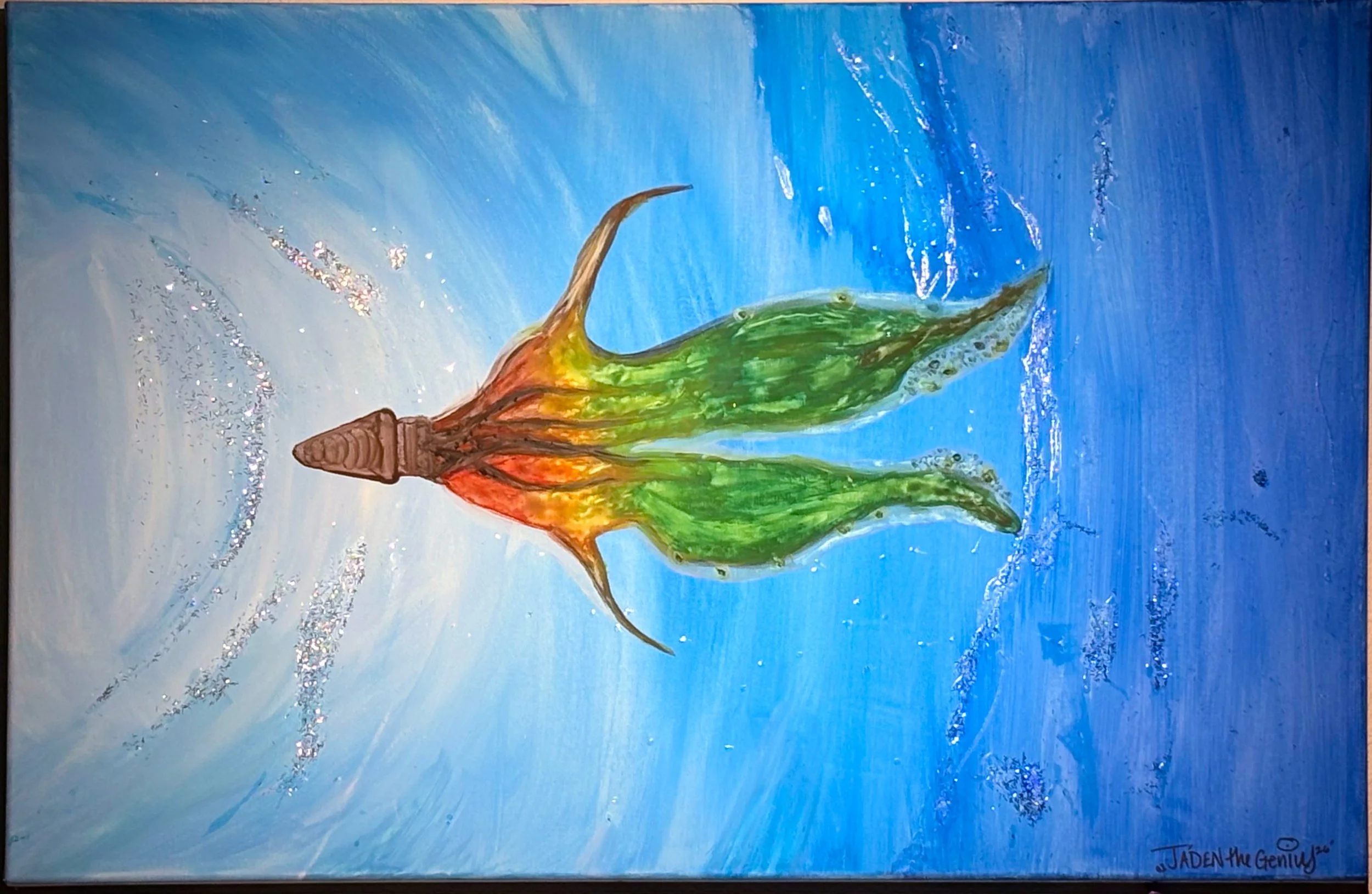 BLANKET OCTOPUS (female)