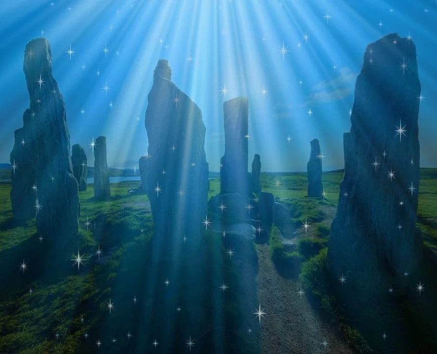 Callanish Stone Circle on the Isle of Lewis in Scotland