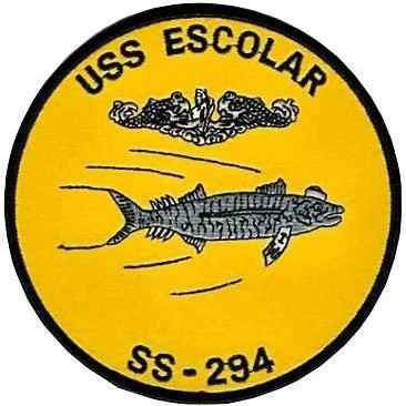 The Escolar was a Balao-class U.S. Navy submarine, commissioned on 2 June 1944.  After training at Pearl Harbor, she departed on her first war patrol on 18 September 1944.  On 30 September 1944, while estimated north of the Bonin Islands, Escolar sen