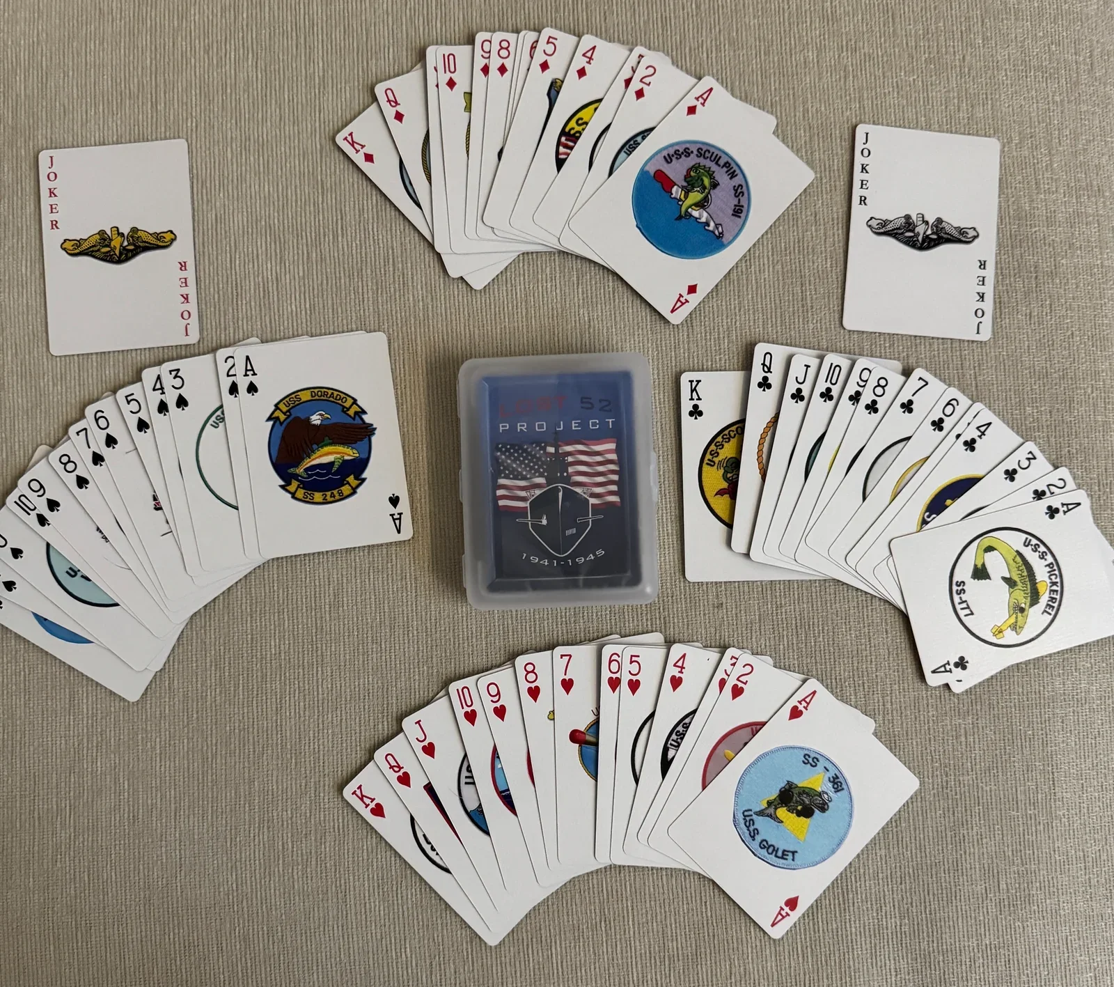 Lost 52 Project- Playing Cards