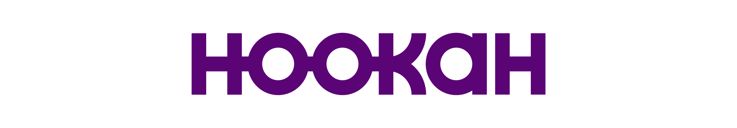 The word 'HACK' written in large, bold, purple letters, with an orange dot above the 'A'.