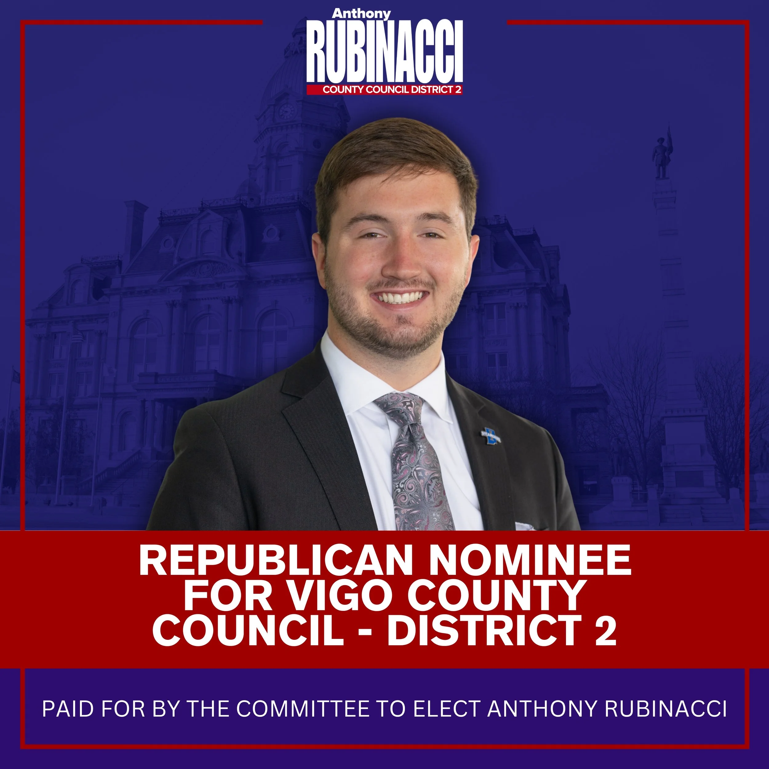 Republican nominee for vigo county council, district 2