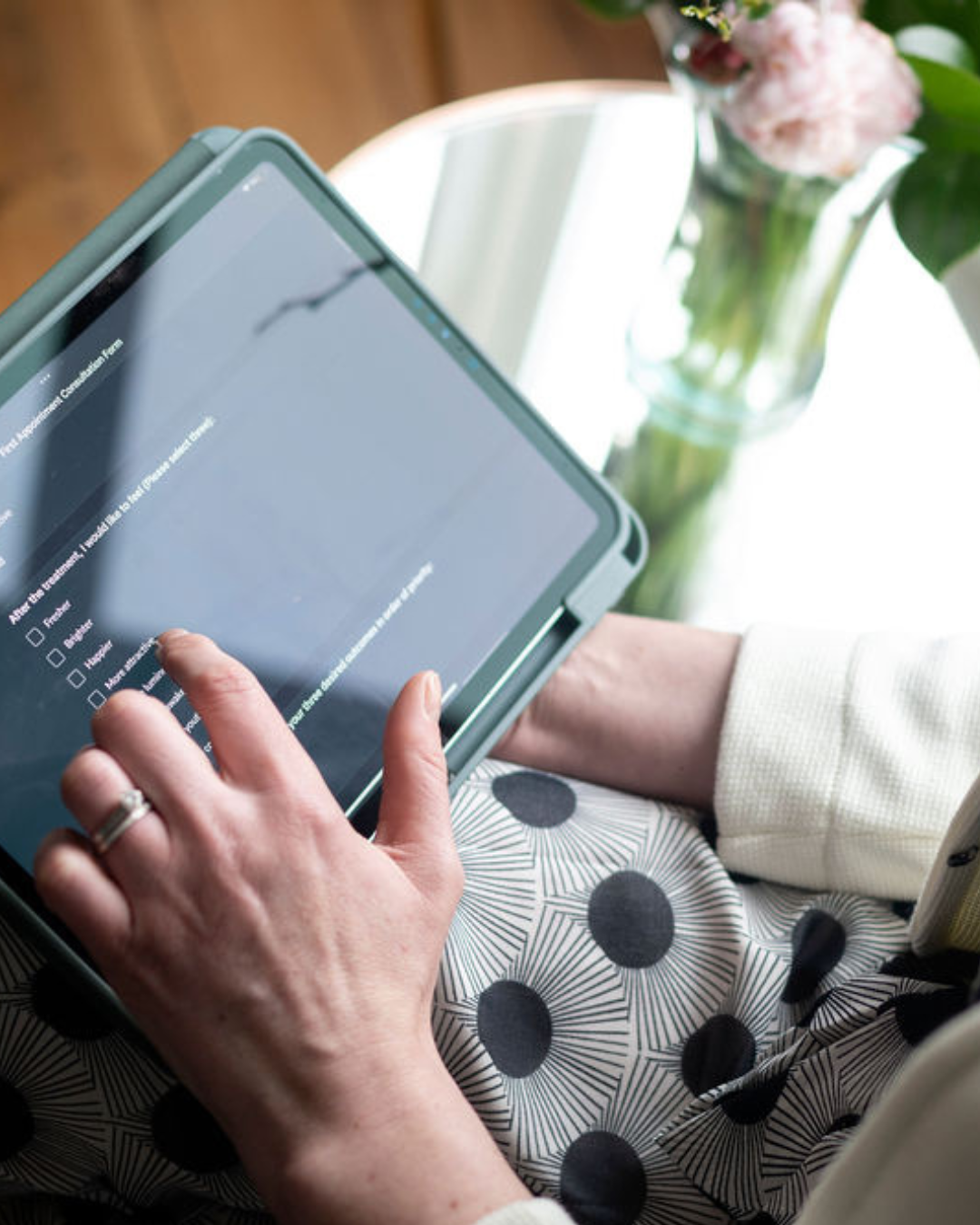 Consultation on ipad