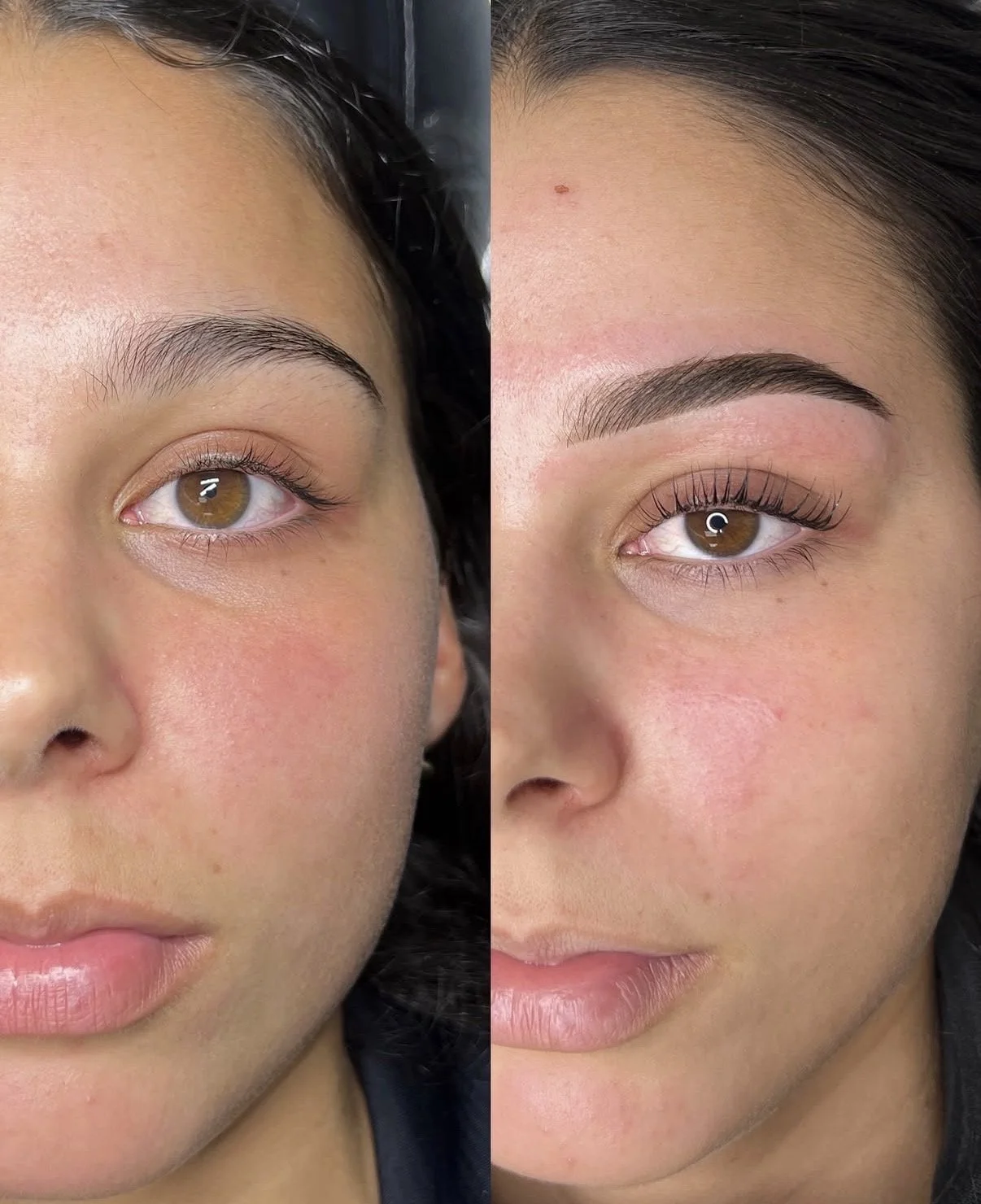 Brow shape and tint