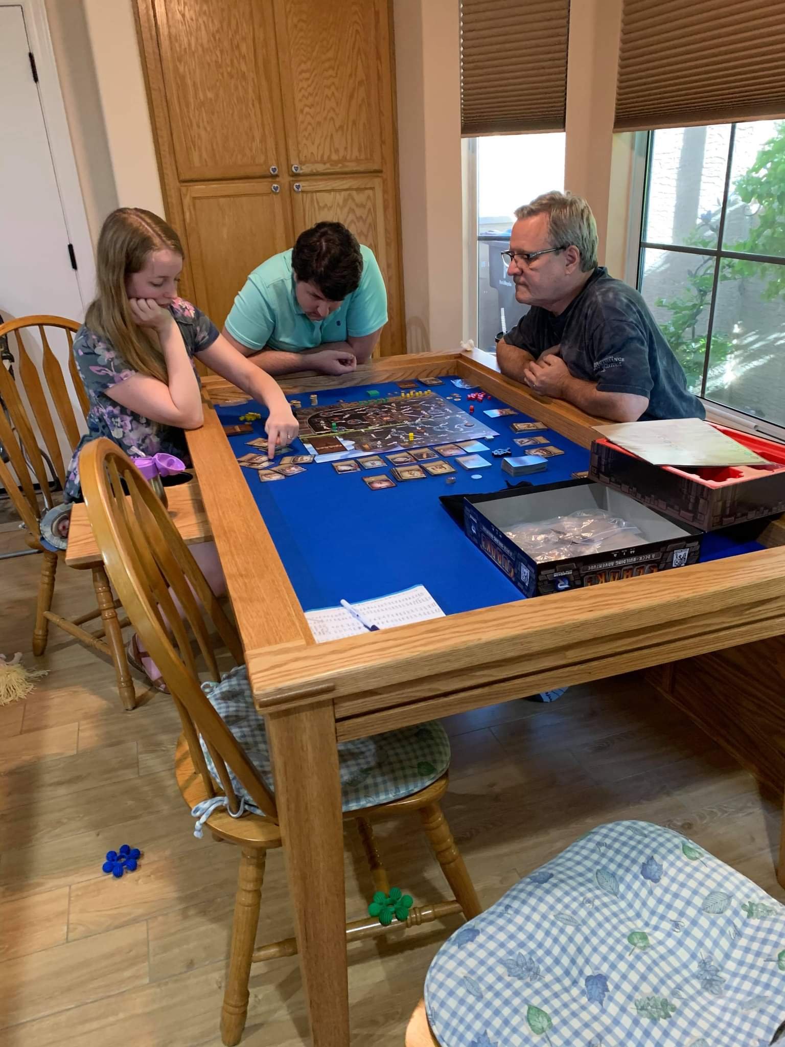 Red Oak gaming/dining table