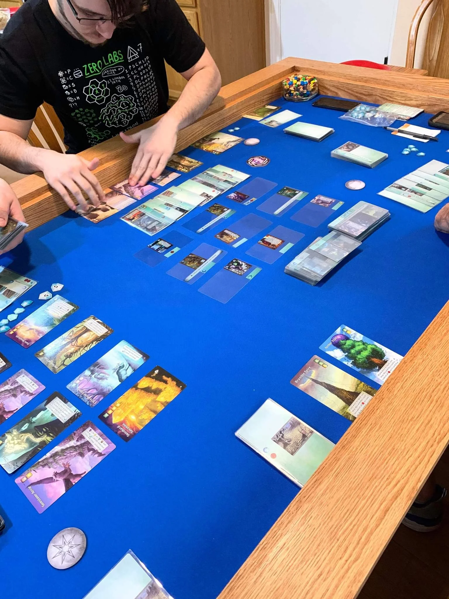 Red Oak gaming/dining table