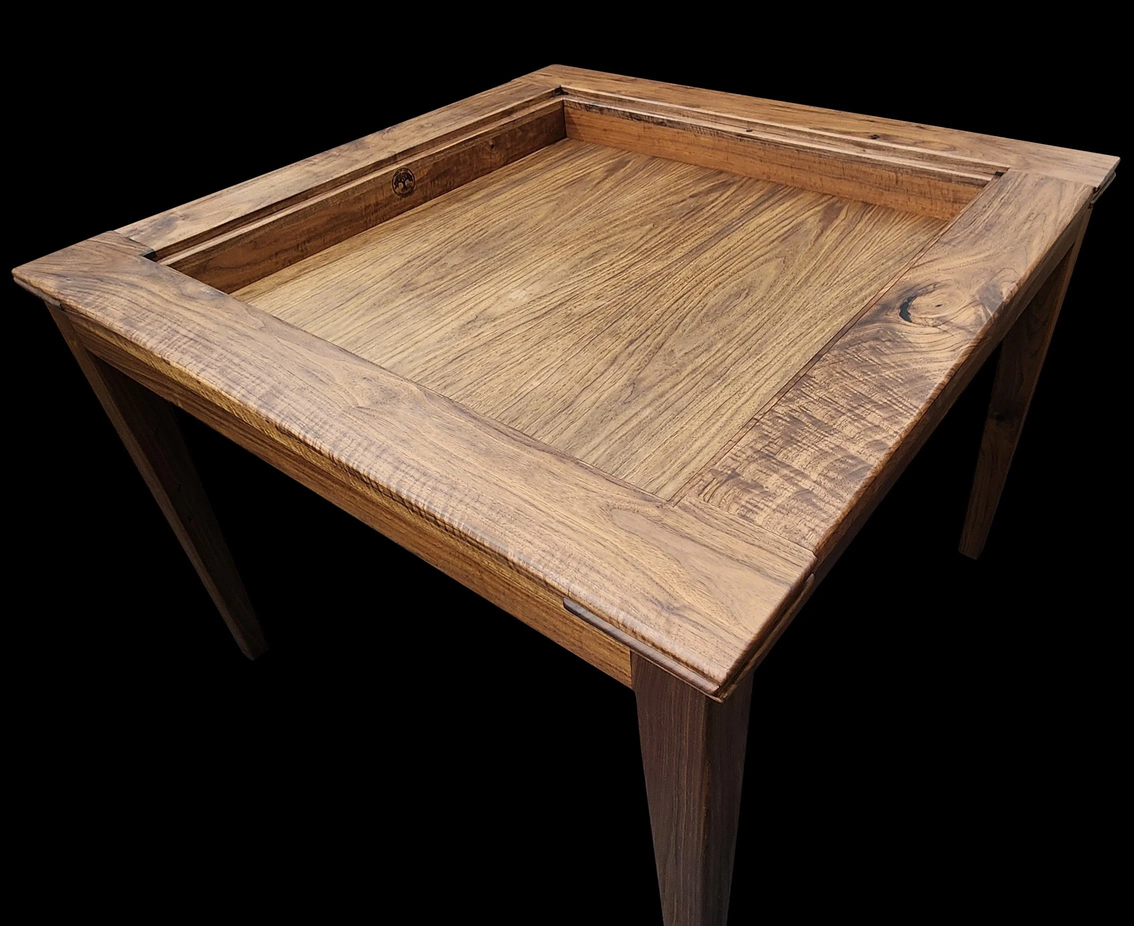 Curly Black Walnut gaming/dining table

