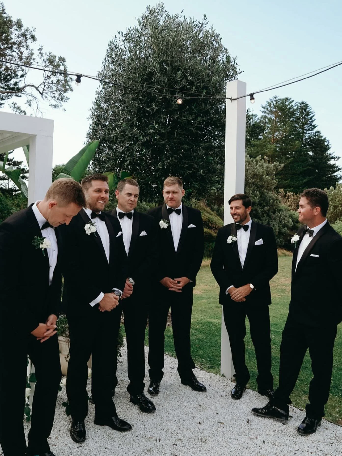 The anticipation that every groom secretly loves! Waiting for moment their forever walks down the aisle 💒💍&hellip;