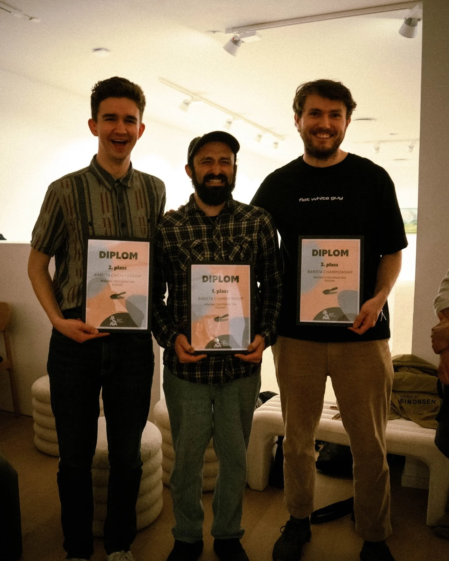 What an evening! Vi er s&aring; kry av baristaene dommerne og alle som var en del av RM p&aring; Forum i g&aring;r! Gratulerer til Stefan med f&oslash;rste plass! @stefanamymiron blir da sendt videre til NM i barista, og representerer &Aring;lesund!
