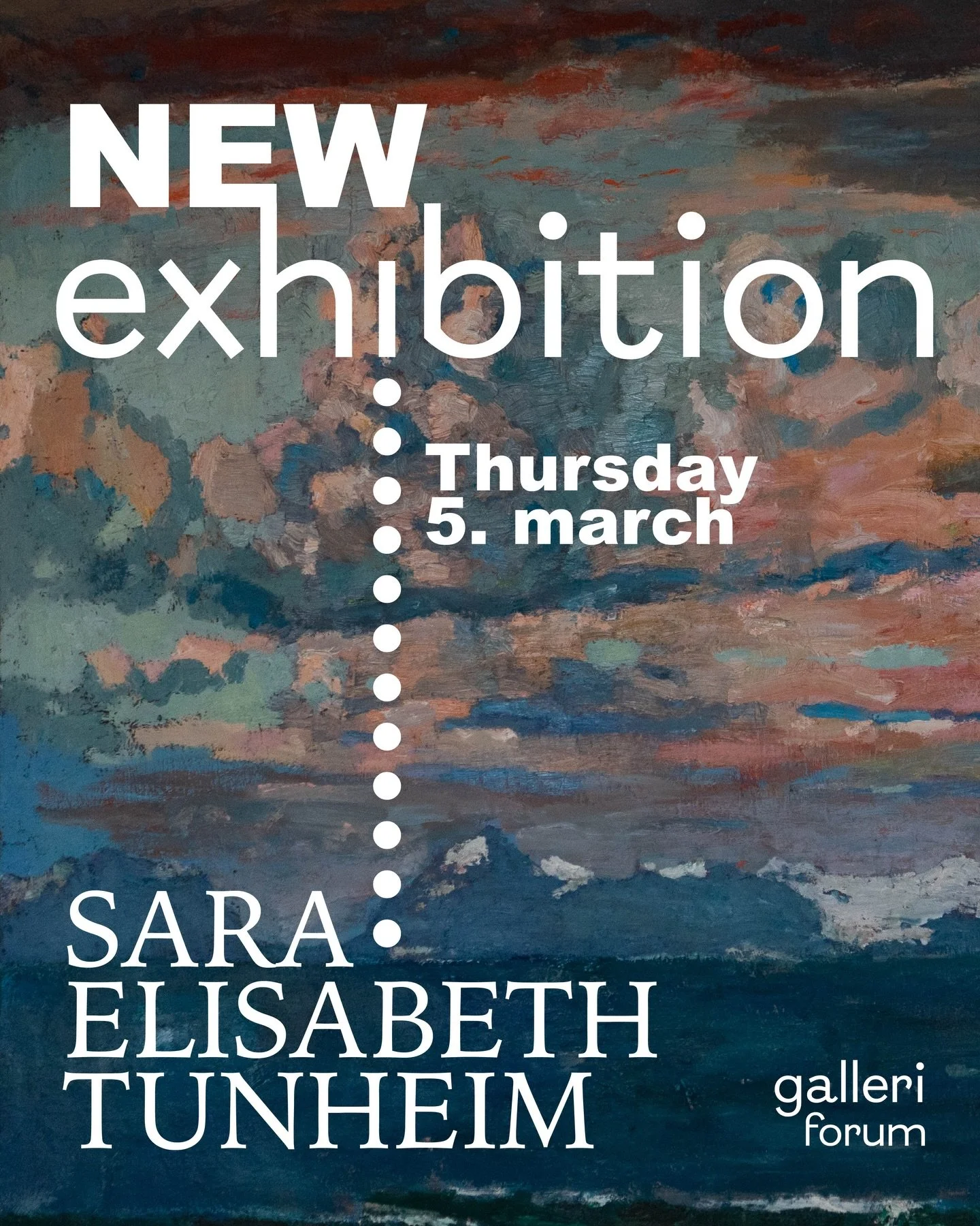 Vi er S&Aring; kry av &aring; f&aring; ha Sara Elisabeth Tunheim sine maleri fylle opp veggene p&aring; Galleriet allerede N&Aring; P&Aring; TORSDAG! 5. mars klokka 18:00 blir det vernisasj av utstillingen hennes med forskjellige innslag og mulighet 