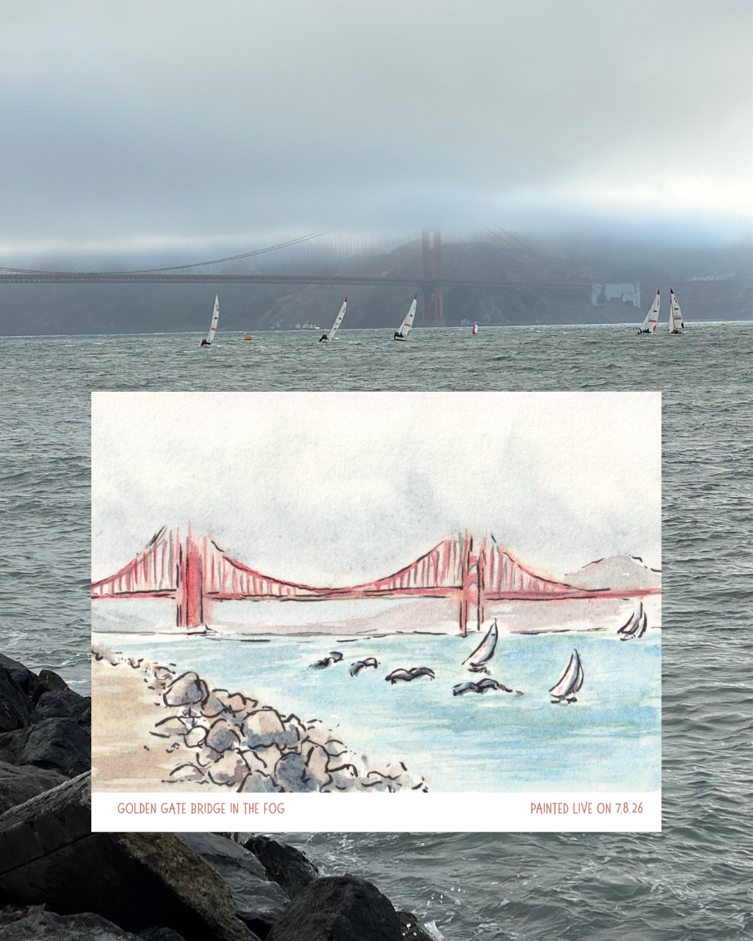 "Street Sketches" - A Monthly Postcard Club
