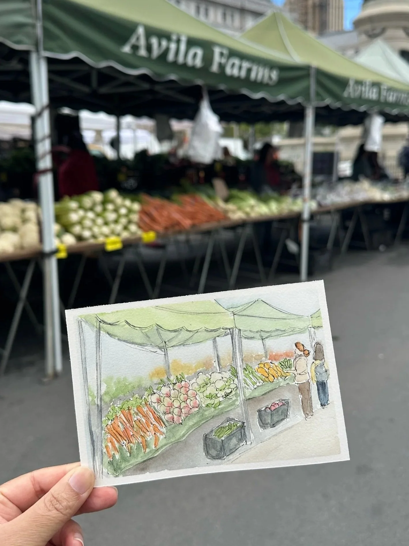 "Street Sketches" - A Monthly Postcard Club
