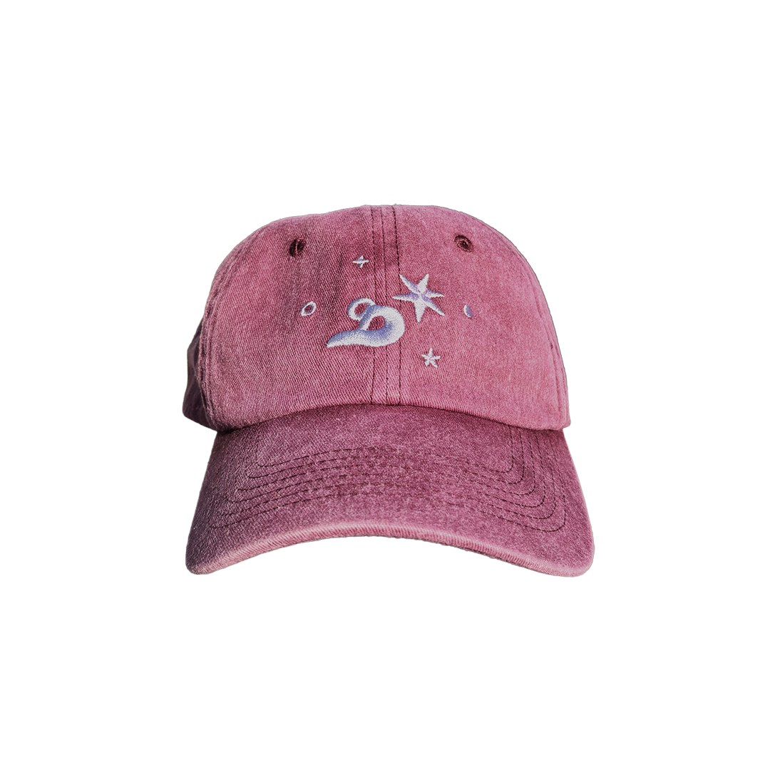Embroidered Cap (Maroon)