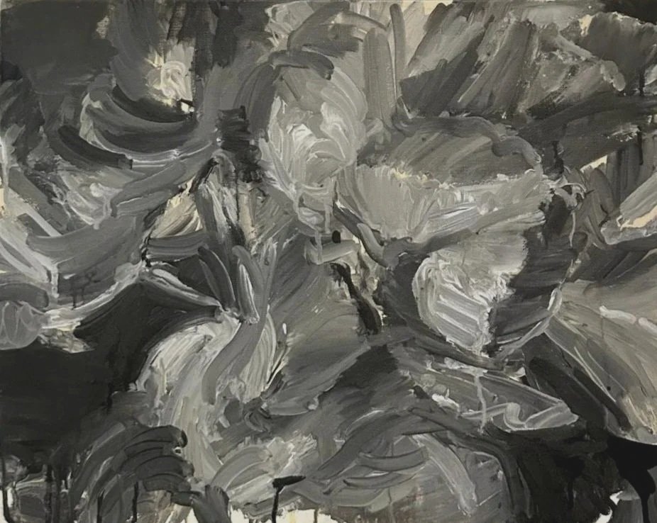 Constructive Beauty, mixed media & oil on canvas, 60 x 50 cm, SOLAS exhibition Farmleigh May 2025