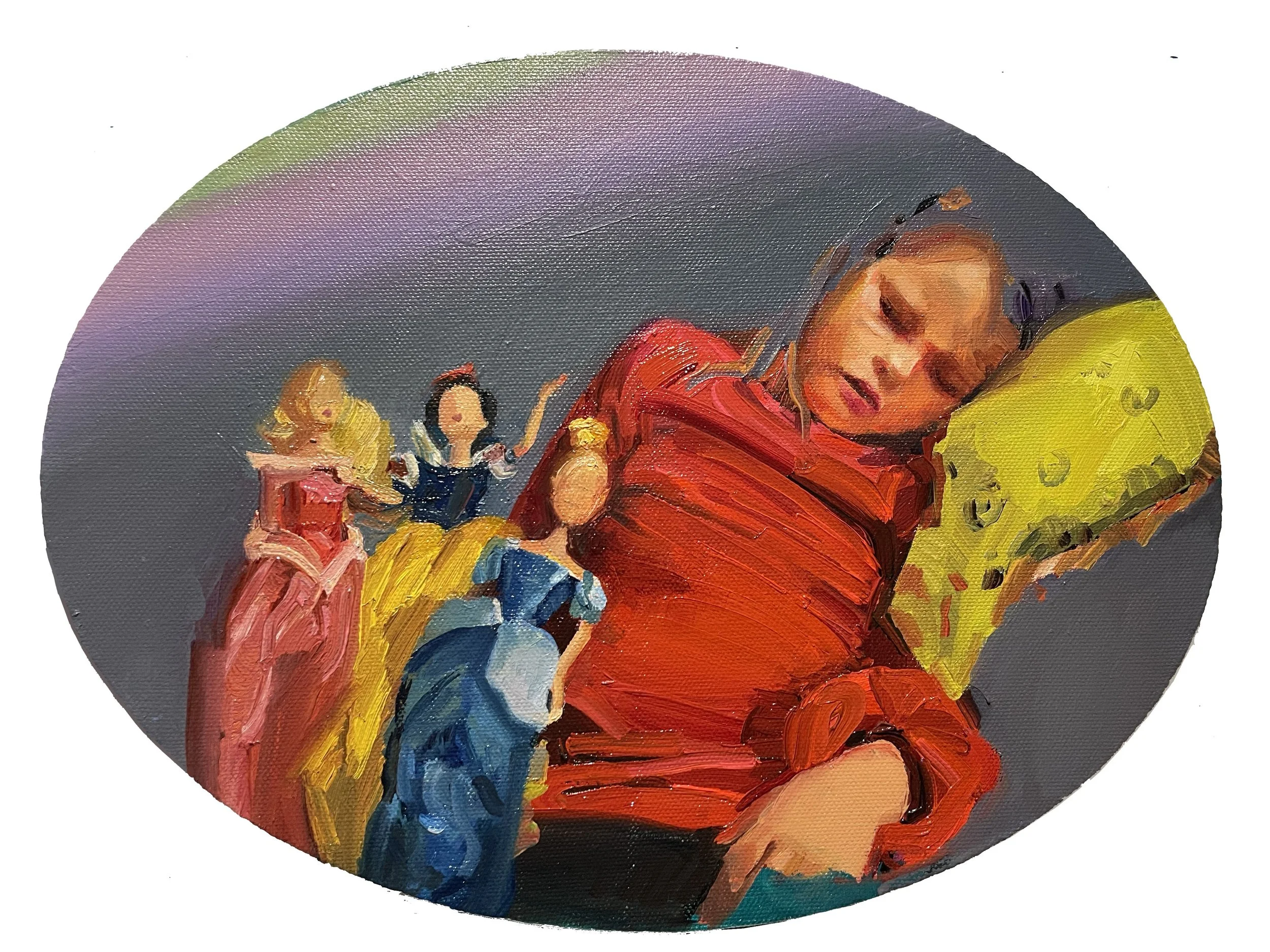 Dolls, oil on canvas, 16 x 12" selected for the 193rd RHA Royal Hibernian Academy Annual Exhibition 2023
