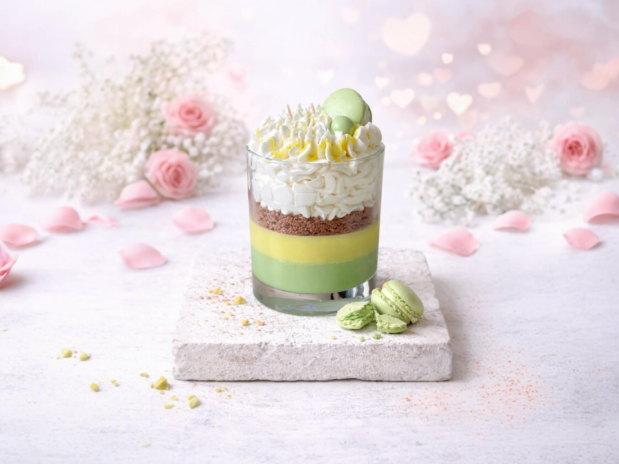 Large Citrus Brew Bliss Dessert Candle