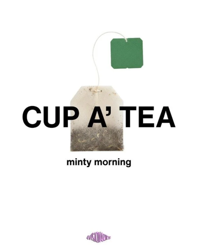 'CUP A' TEA" POSTER