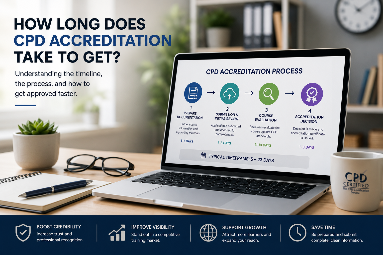 How Long Does CPD Accreditation Take to Get?