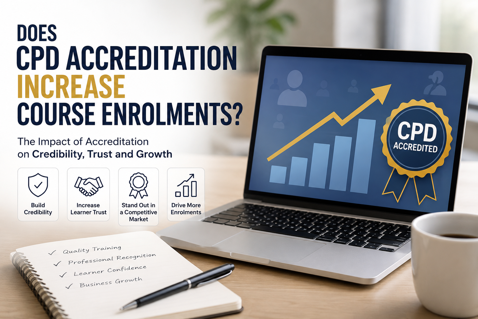 Does CPD Accreditation Increase Course Enrolments?