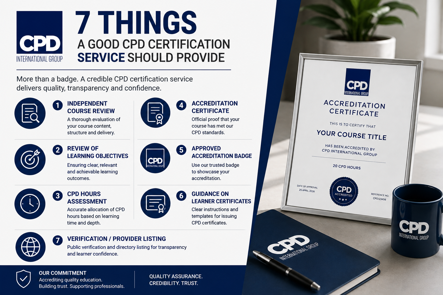 7 Things a Good CPD Certification Service Should Provide