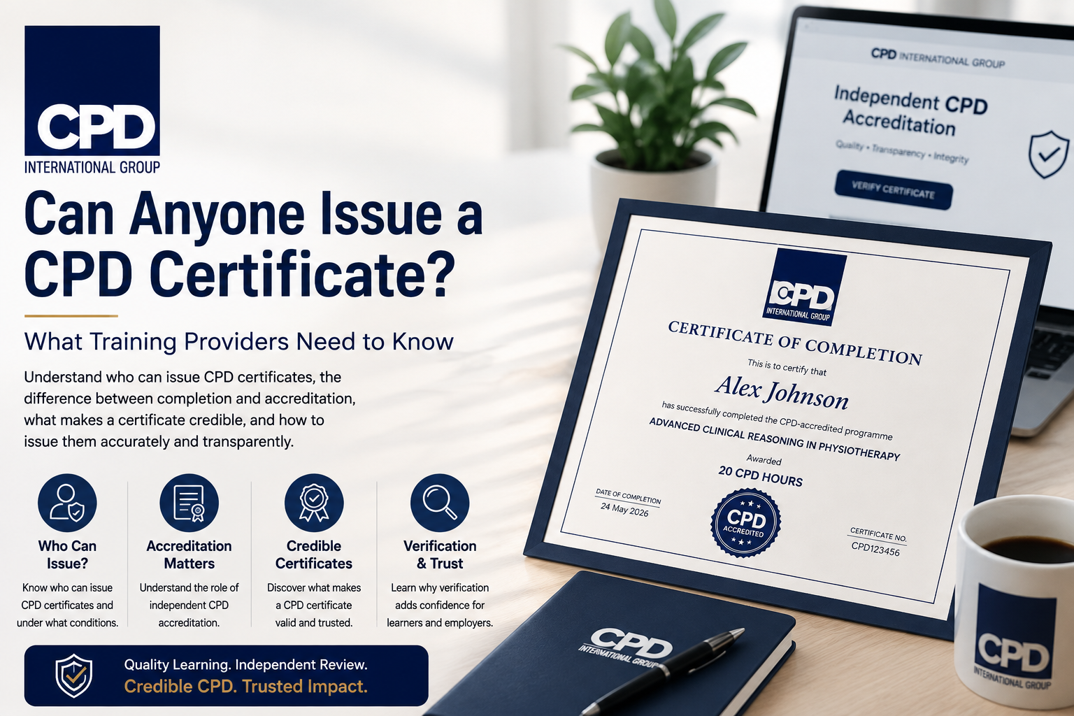 Can Anyone Issue a CPD Certificate? What Training Providers Need to Know
