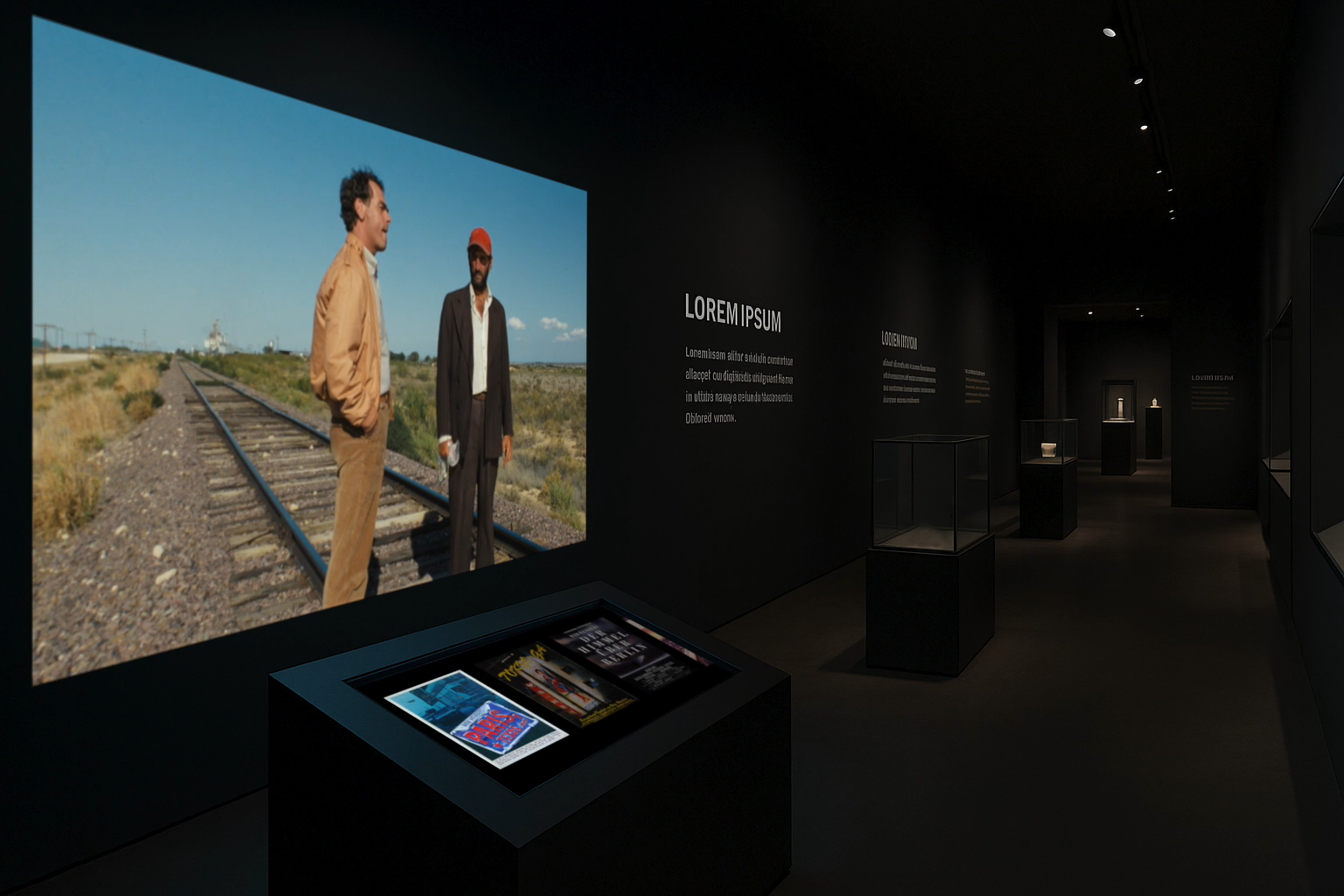 Wim Wenders - Im Lauf der Zeit, Medienkurator Jean-Noël Lenhard, Jean Noel Lenhard, Wim Wenders Ausstellung, DFF, Deutsches Filminstitut & Filmmuseum