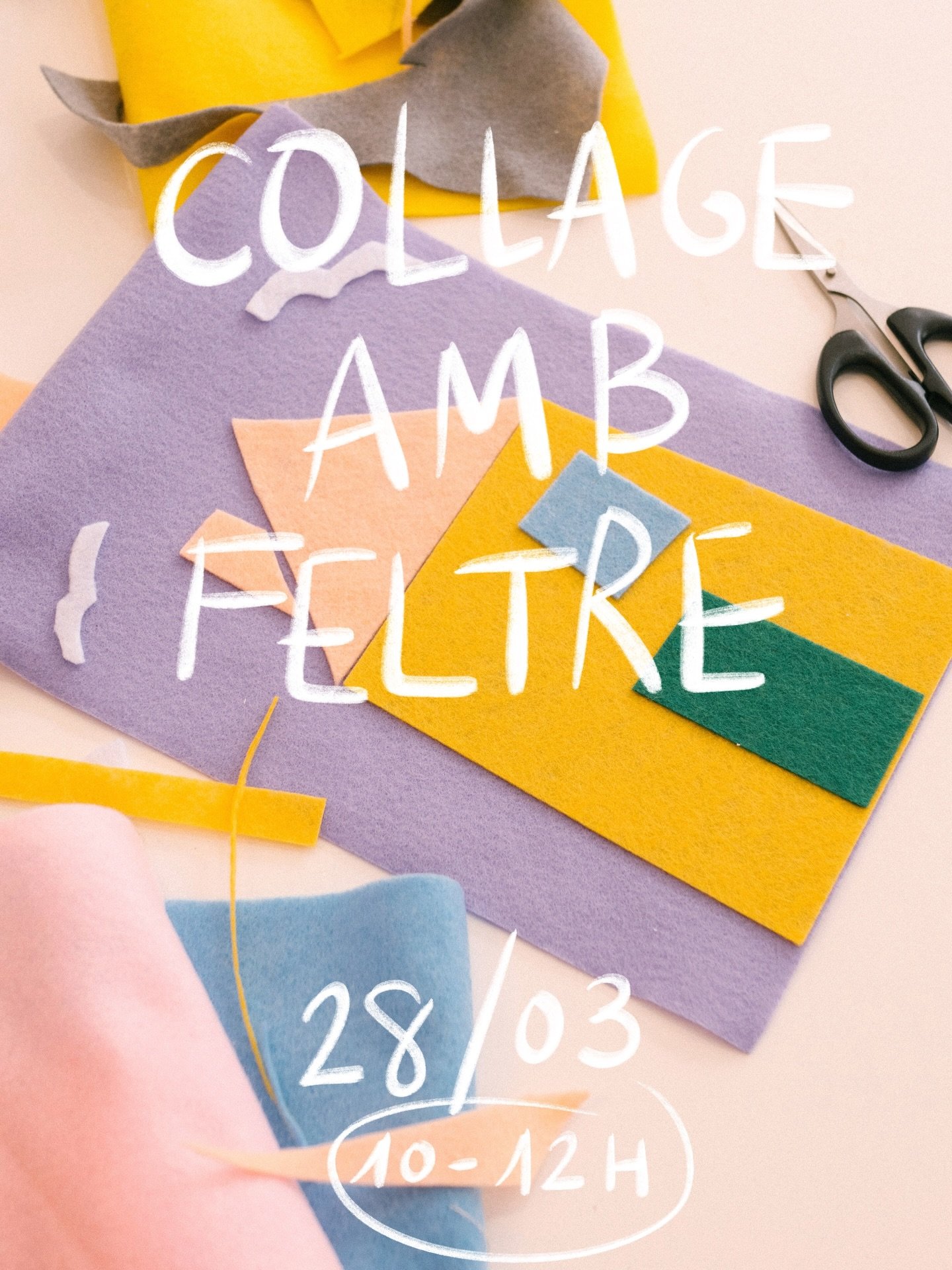 A Les Ve&iuml;nes, cada mes pensem un taller per als petits. Aquest mes de mar&ccedil; toca collage amb feltre, una activitat molt divertida pensada per a deixar anar l&rsquo;imaginaci&oacute; amb colors i formes 🌈

La millor manera d&rsquo;adentrar