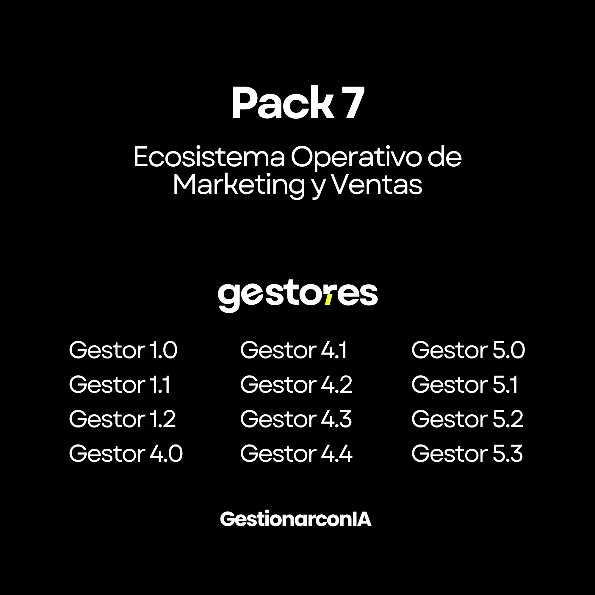 PACK 10: Ecosistema Operativo de Marketing y Ventas