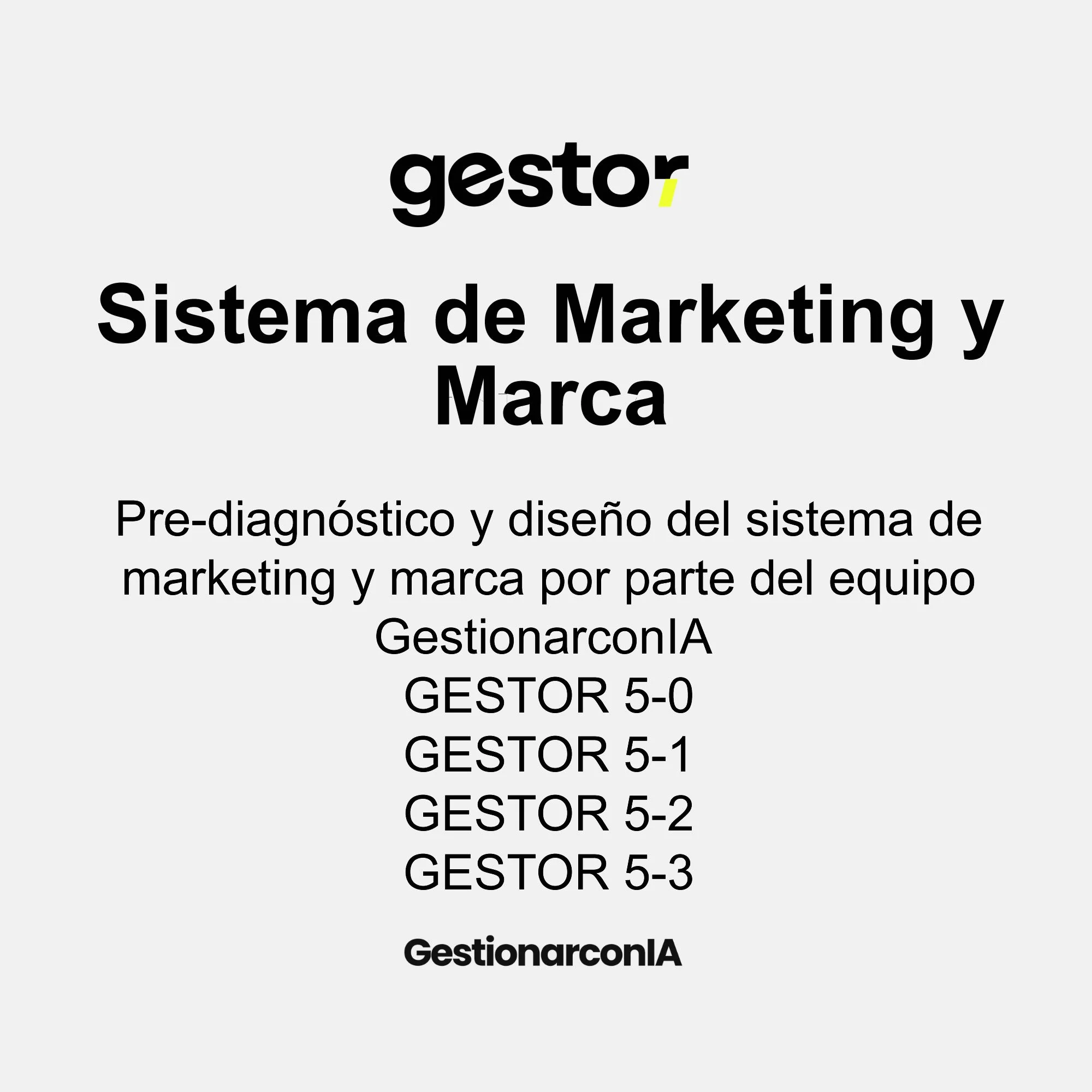 Sistema de Marketing y Marca