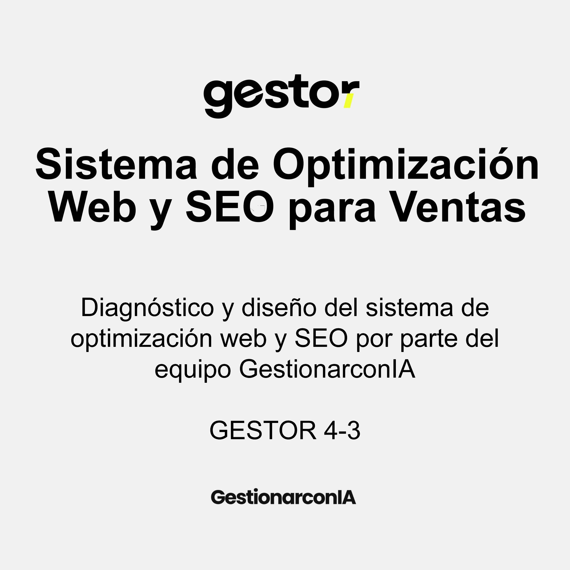 Sistema de Optimización Web y SEO para Ventas
