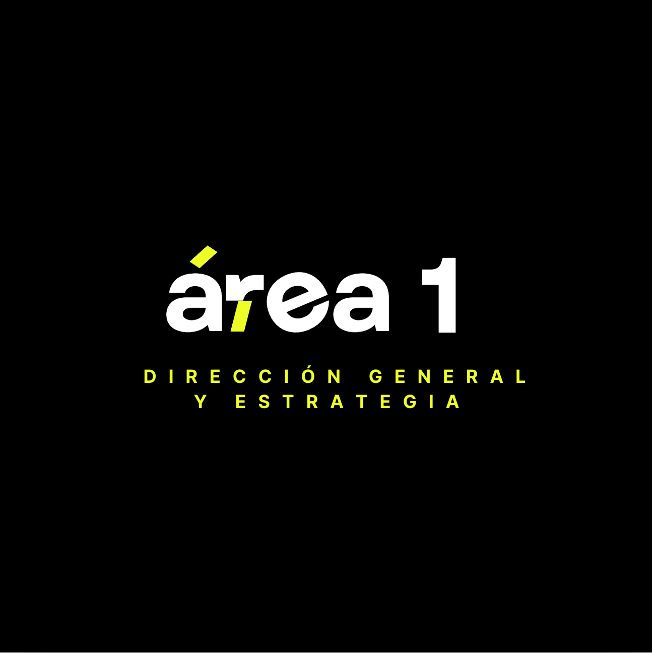 Area 1, dirección general estrategica