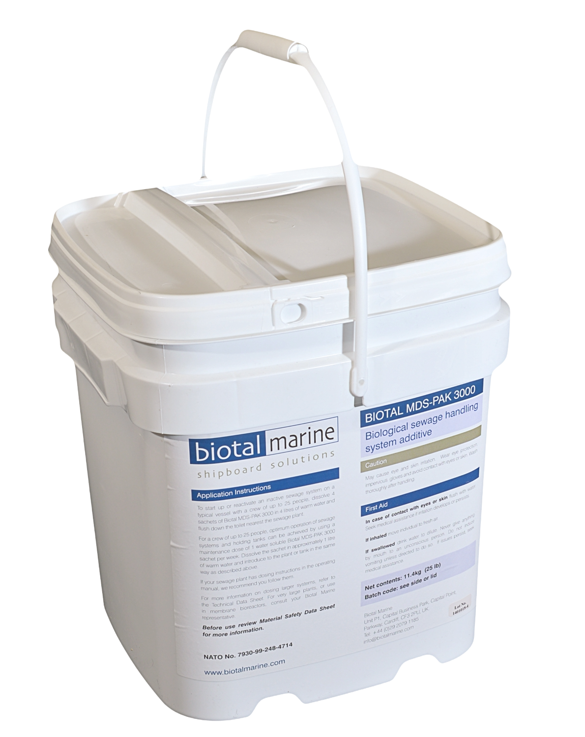 Biotal MDS-PAK 3000 - biological sewage treatment plant dosing sachets