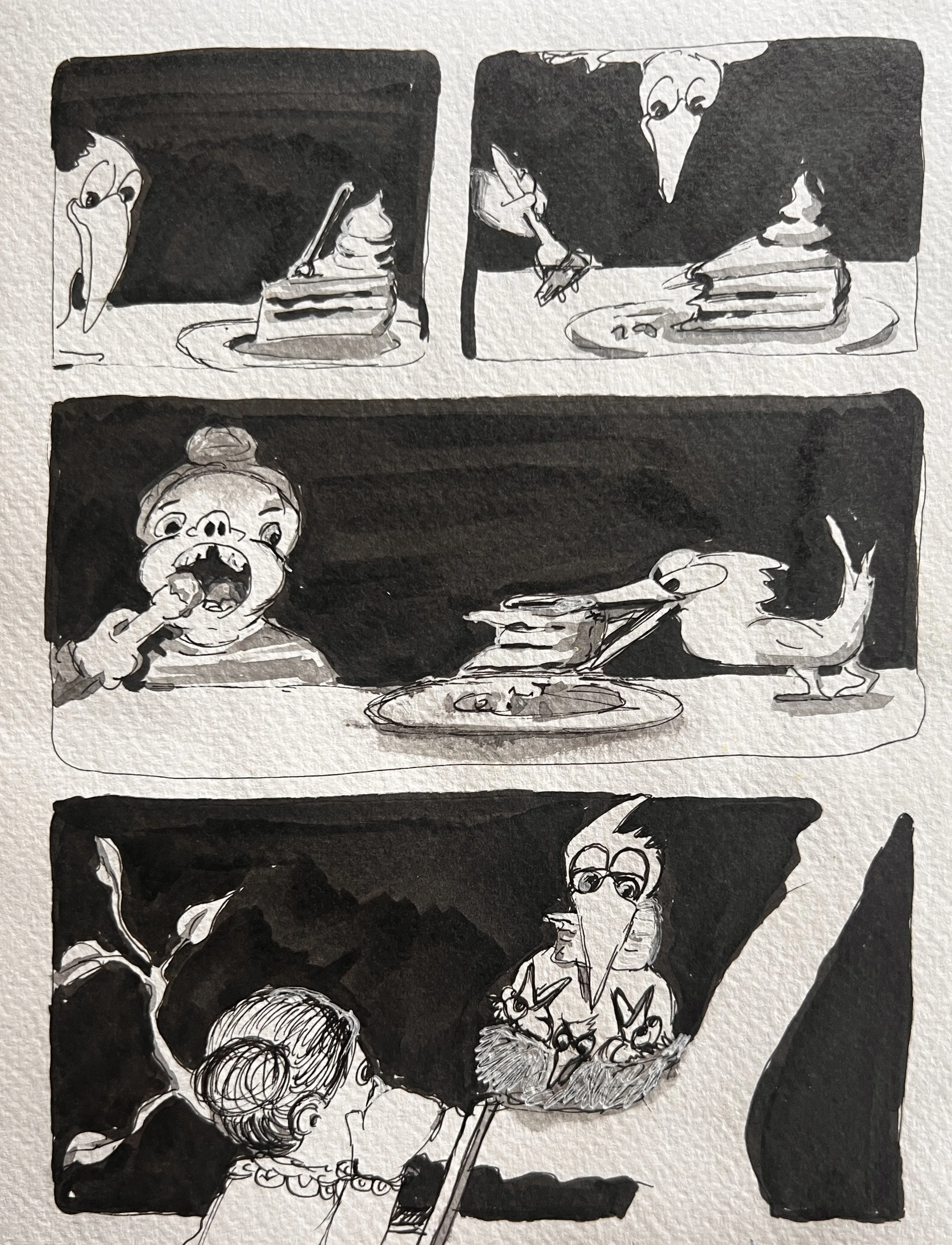Minicomic Teatime / Ink