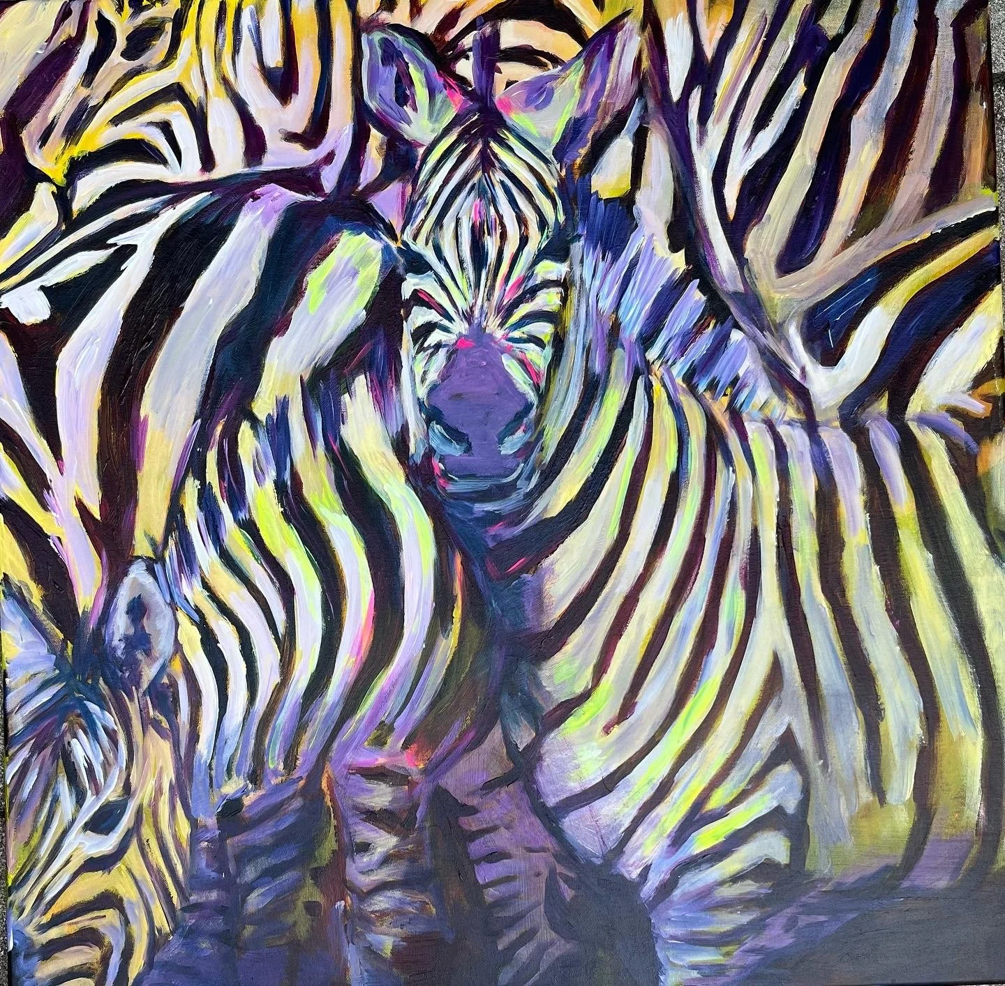 Trippin - acryl on canvas