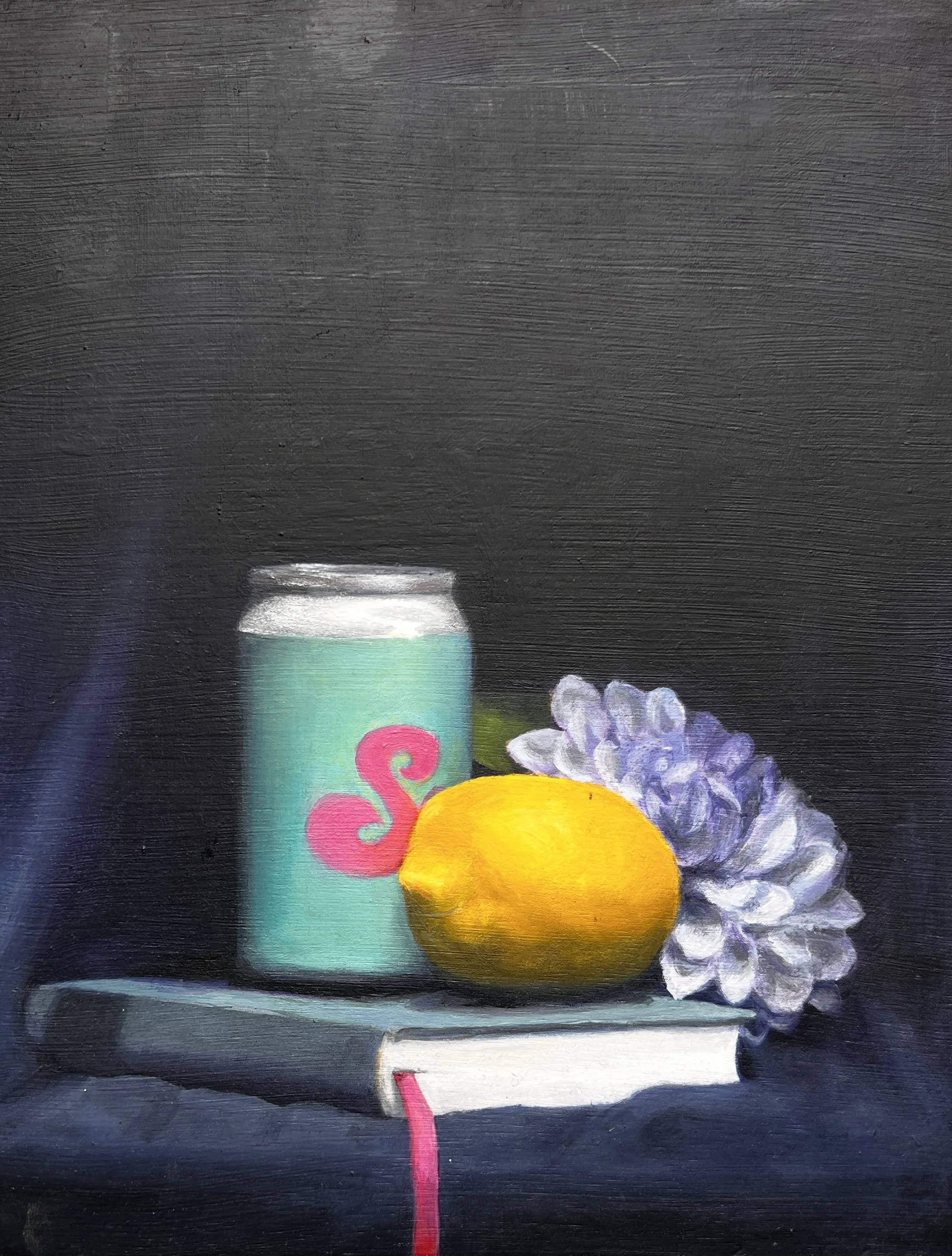 THE LEMON / oil on wood board / 35x27cm / 2025