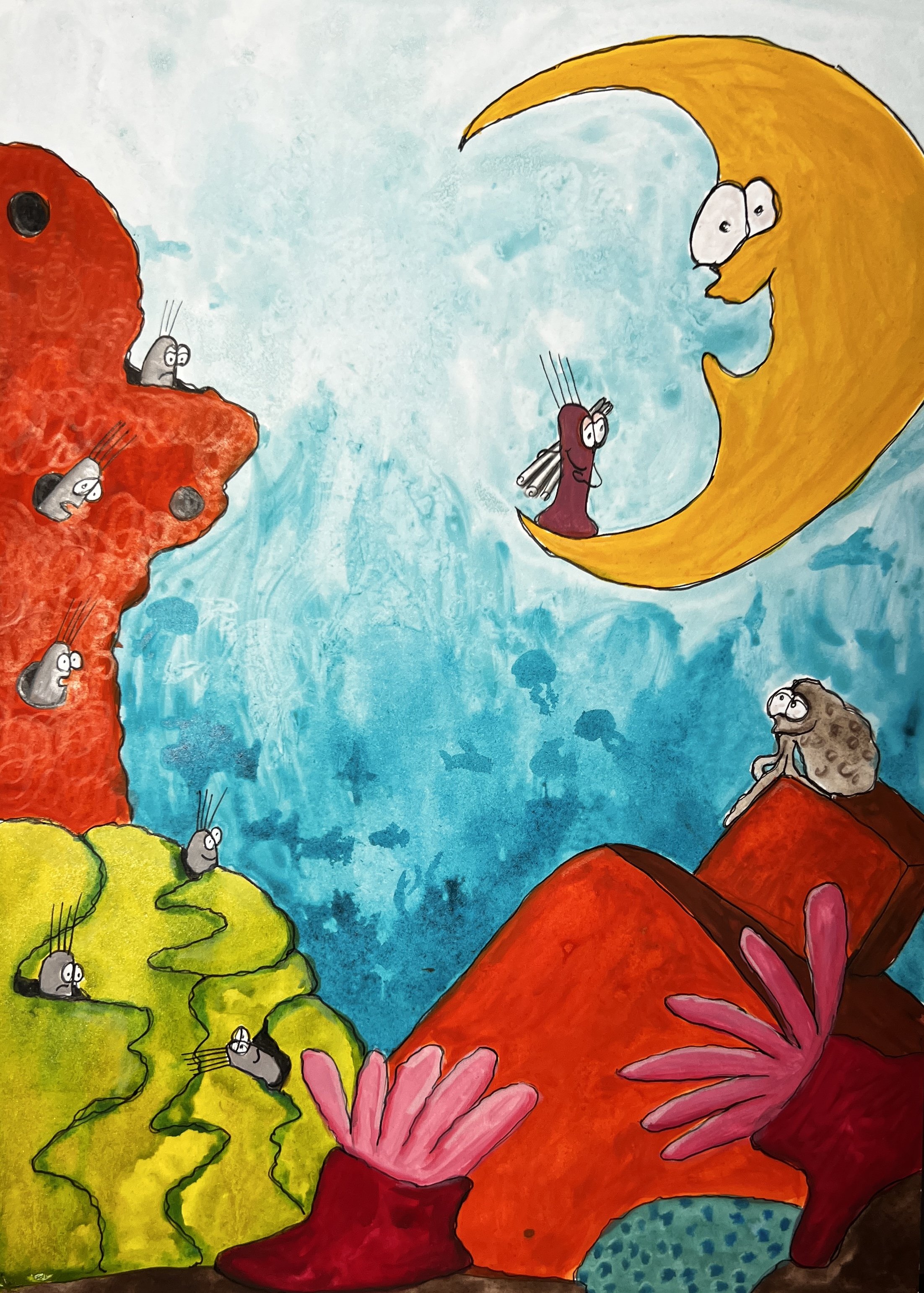 Pia, Polyp - baut die schönste Koralle der Welt