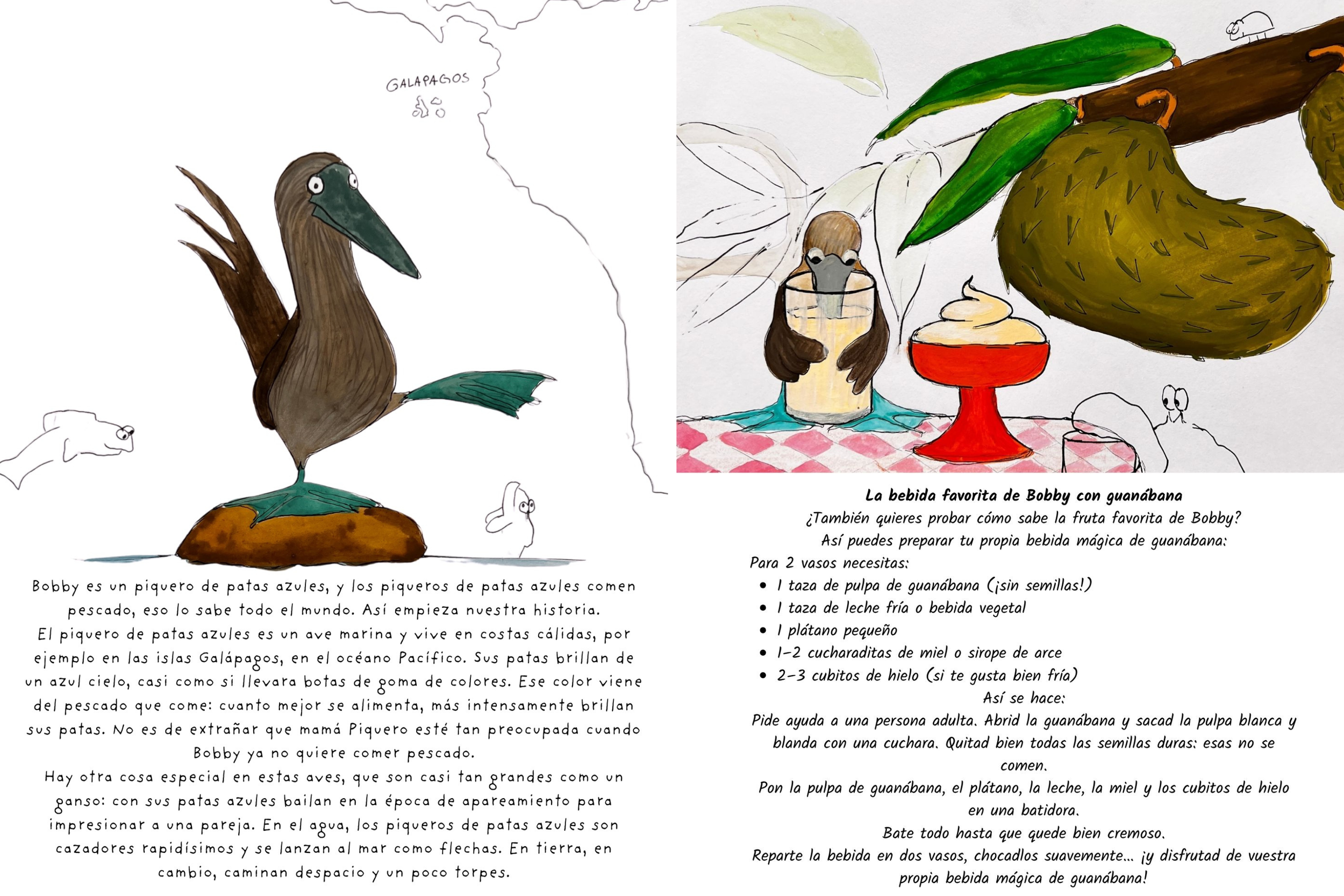 Bobby & Guanabana / double spread