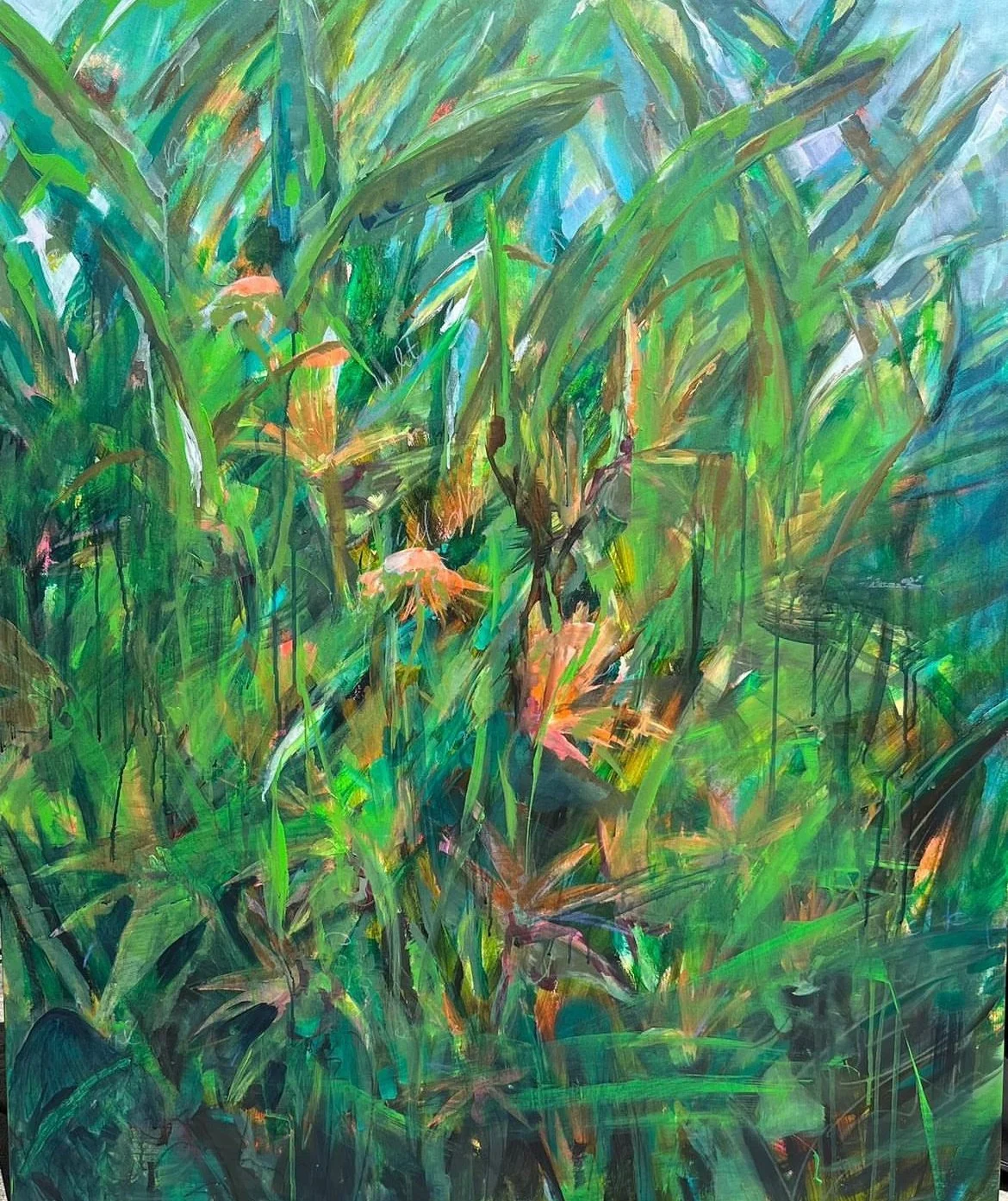 Wiese/Acryl on Canvas