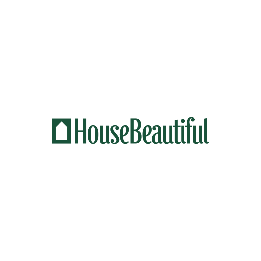 Logo for HouseBeautiful with a stylized house icon and the text 'HouseBeautiful' beneath it