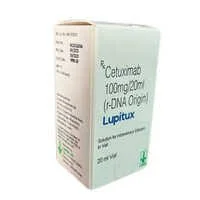 Box of Cetruximab 100mg/20ml solution for infusion by Lupitux