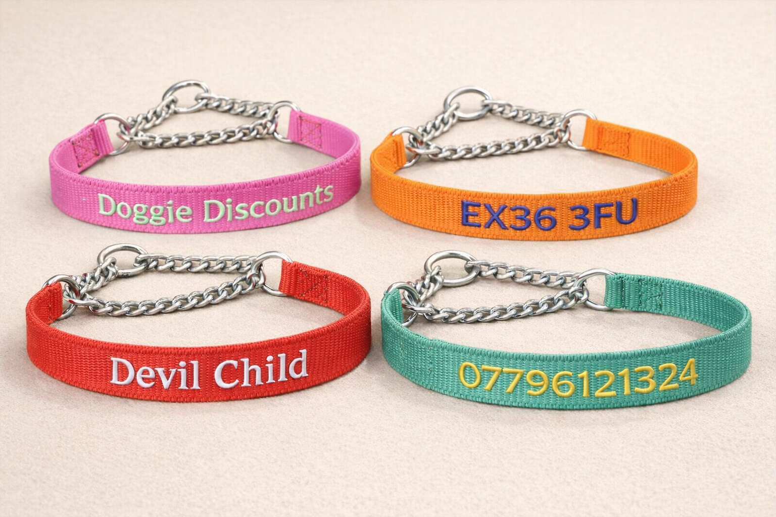 DESIGN YOUR OWN Half Choke Collar