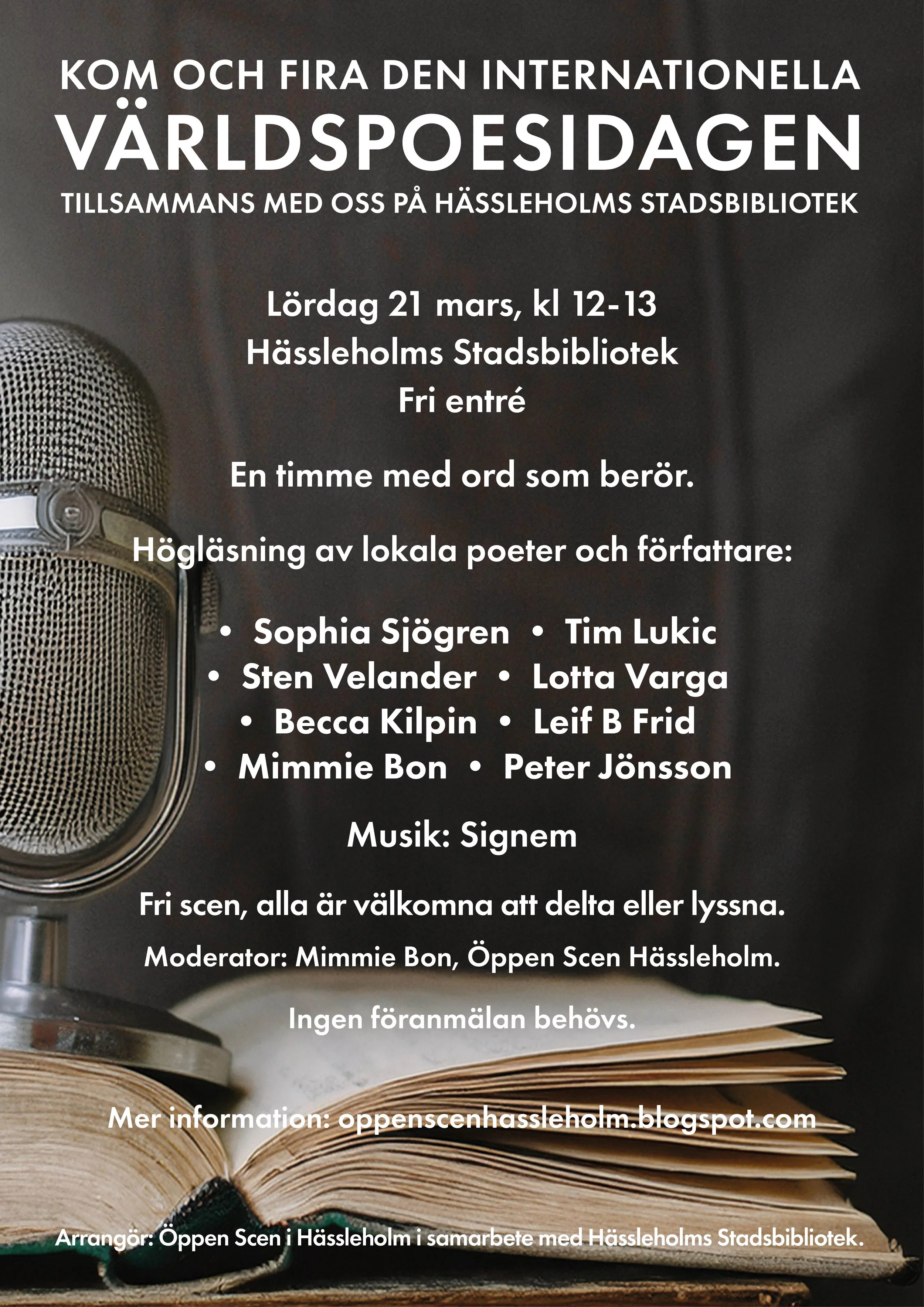 Världspoesidagen (World Poetry Day)
