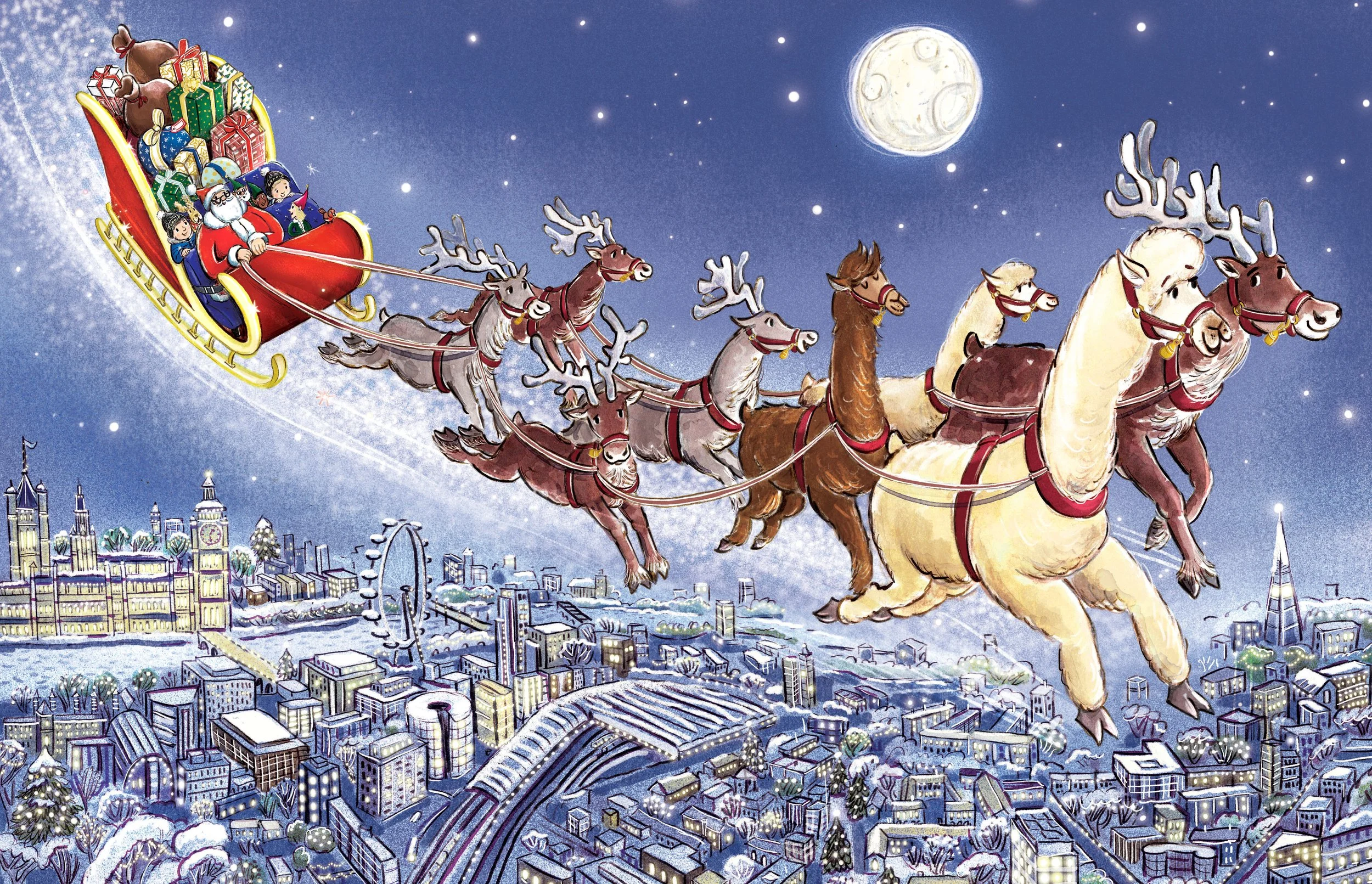 Reindeers pulling Santas sleigh.jpg